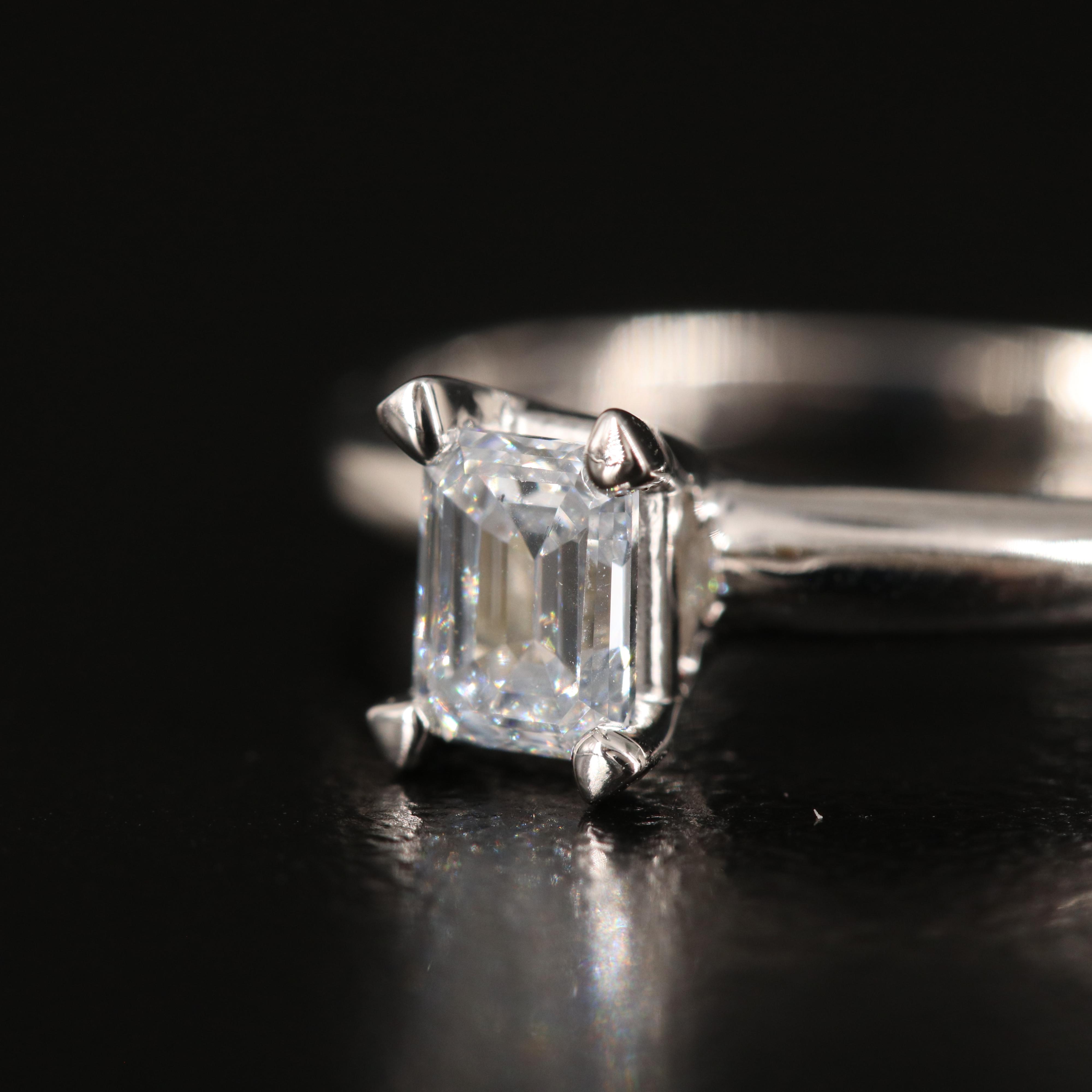 14K 0.43 CT Lab Grown Diamond Ring