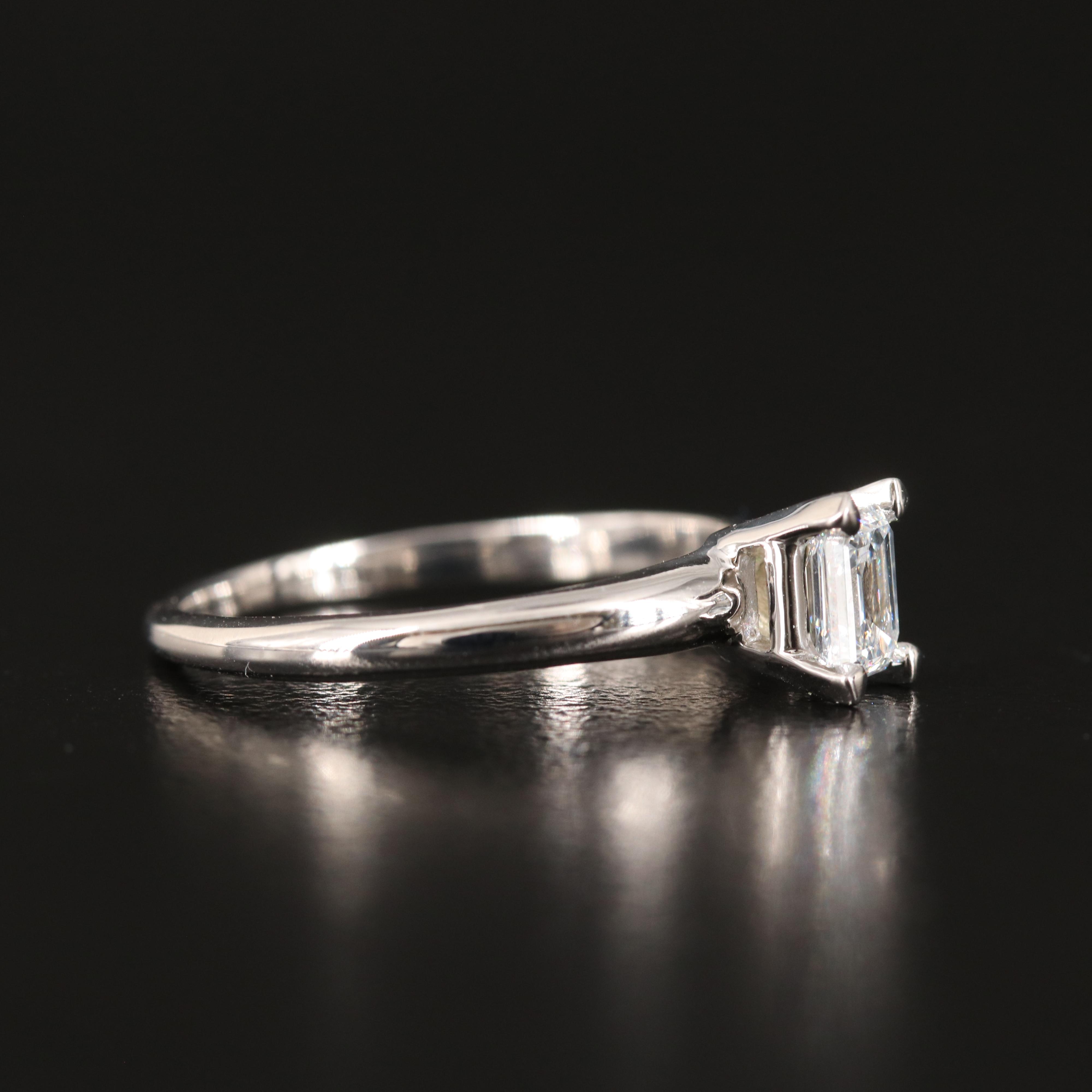 14K 0.43 CT Lab Grown Diamond Ring