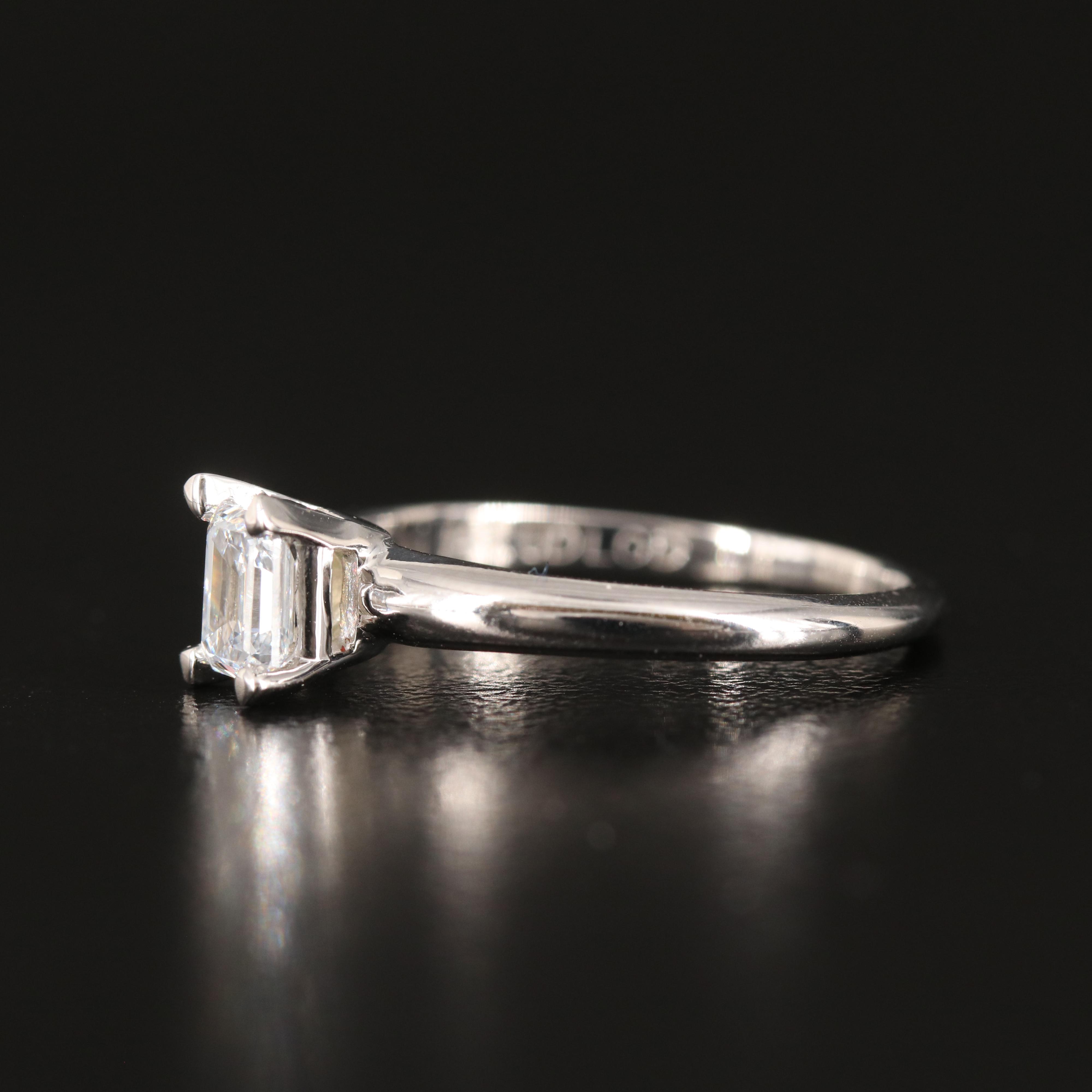 14K 0.43 CT Lab Grown Diamond Ring