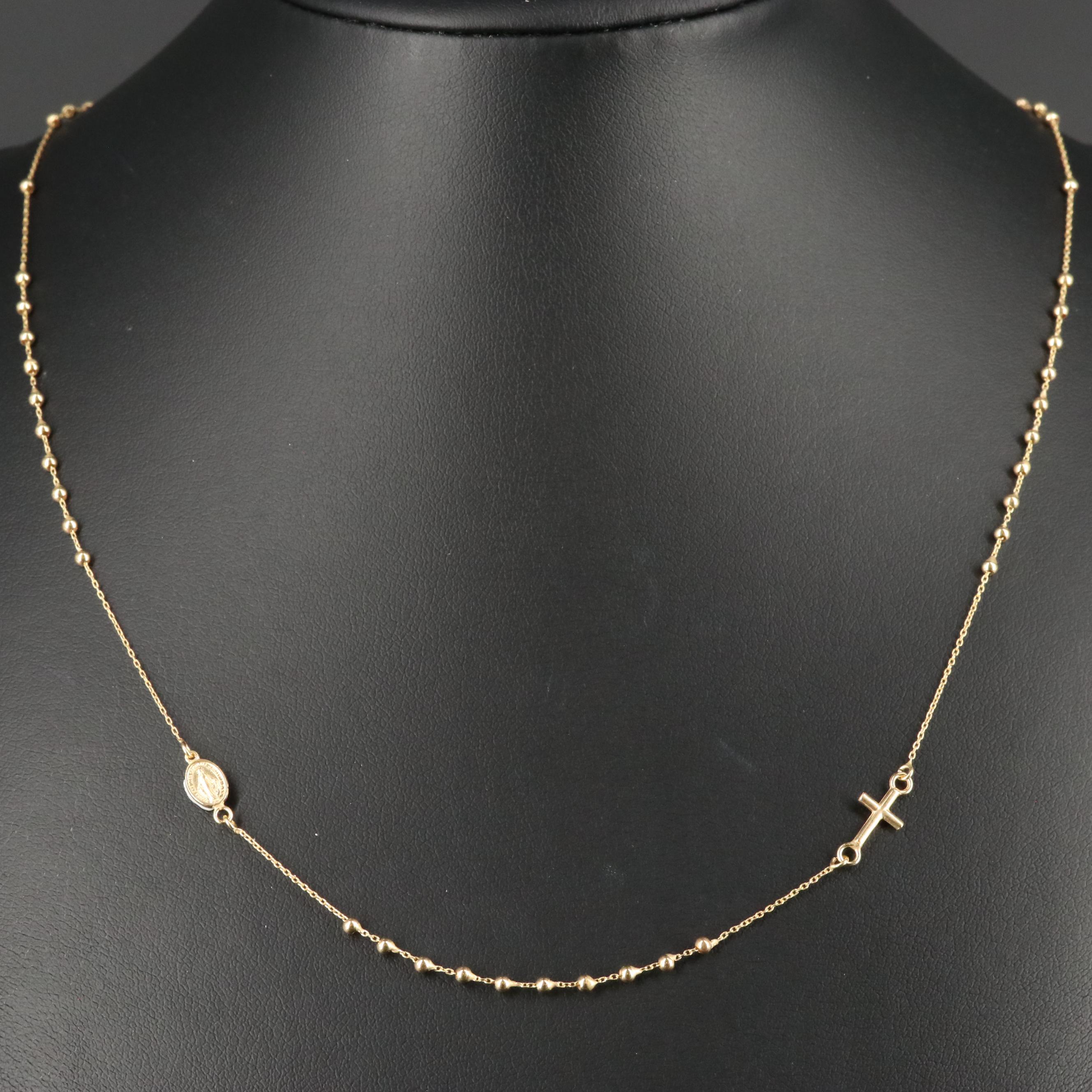 14K Gold Rosary