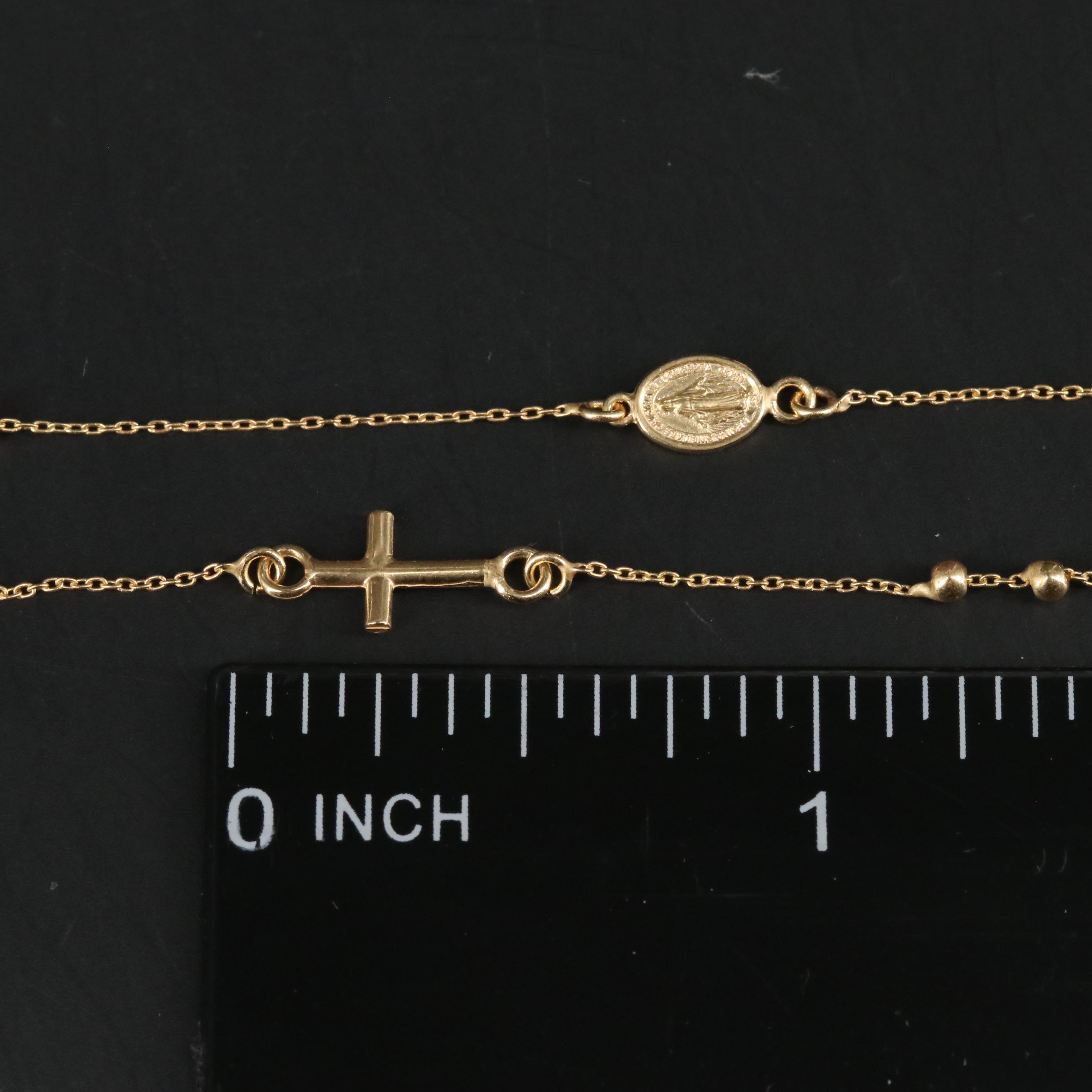 14K Gold Rosary
