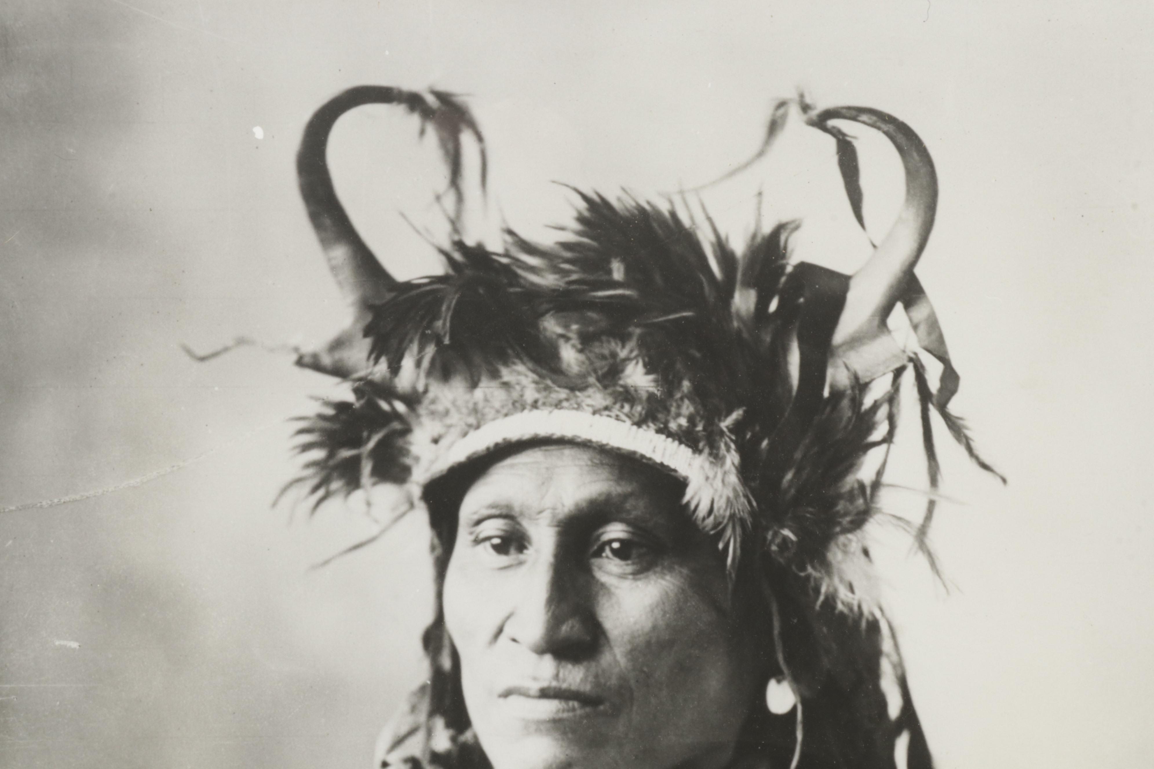 Silver Gelatin Photographs After Frank Rinehart "Chief Wets-It" and "Geronimo"