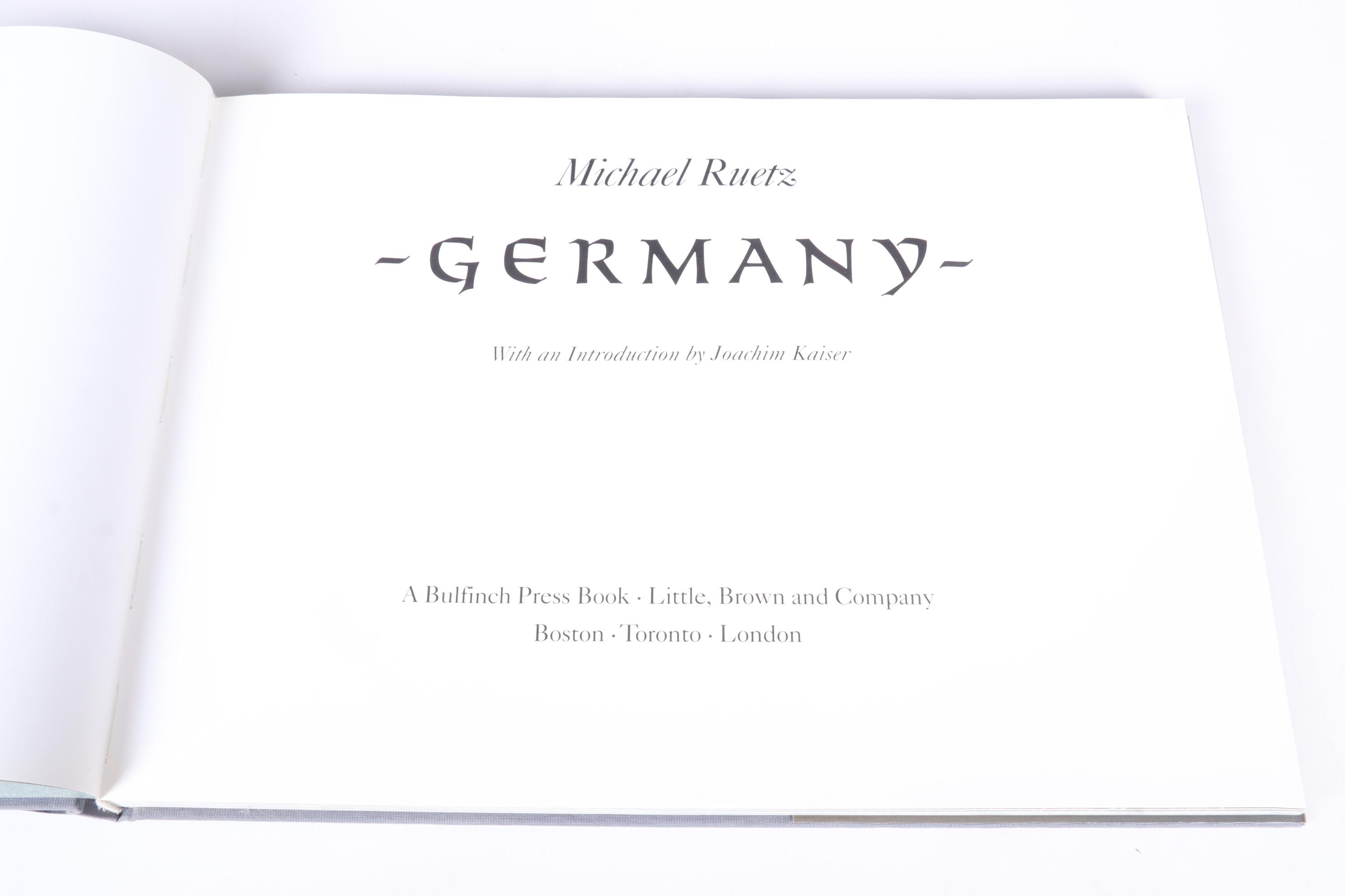 International Books on Nature, Culture, & More Feat. "Germany" by Michael Ruetz