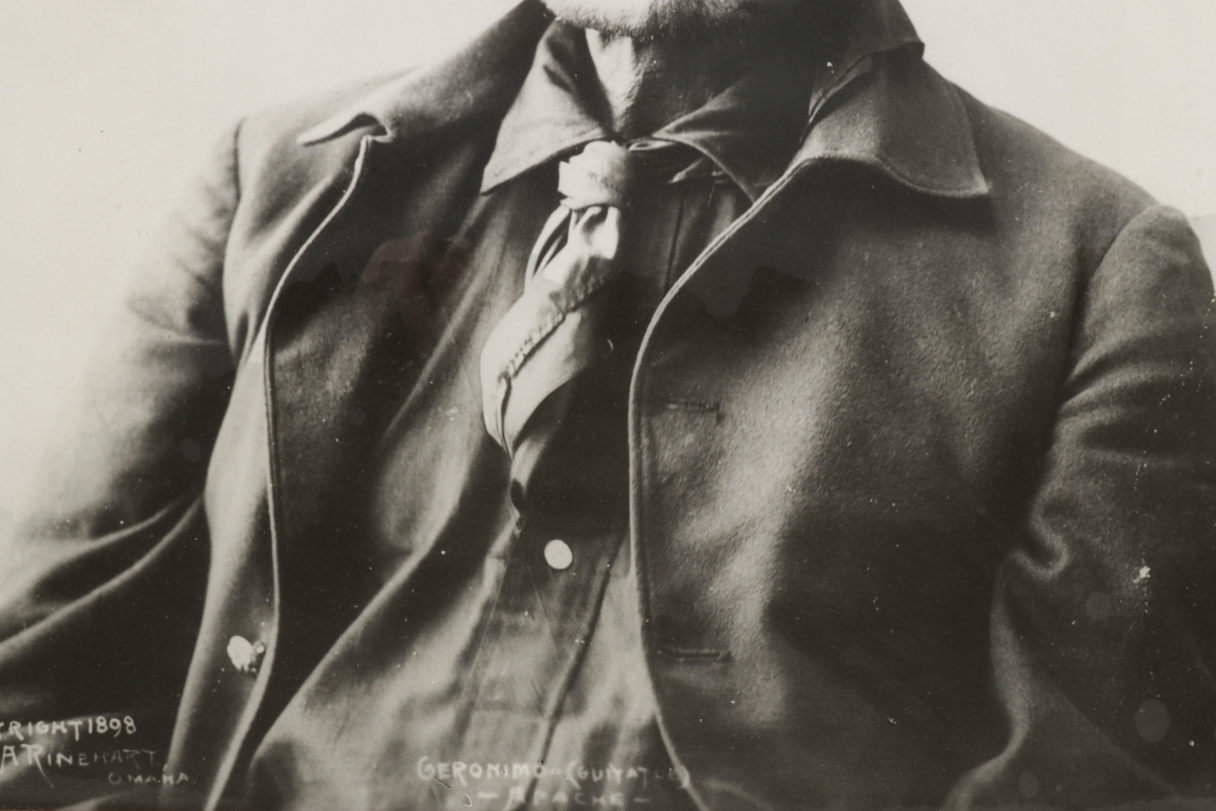 Silver Gelatin Photographs After Frank Rinehart "Chief Wets-It" and "Geronimo"