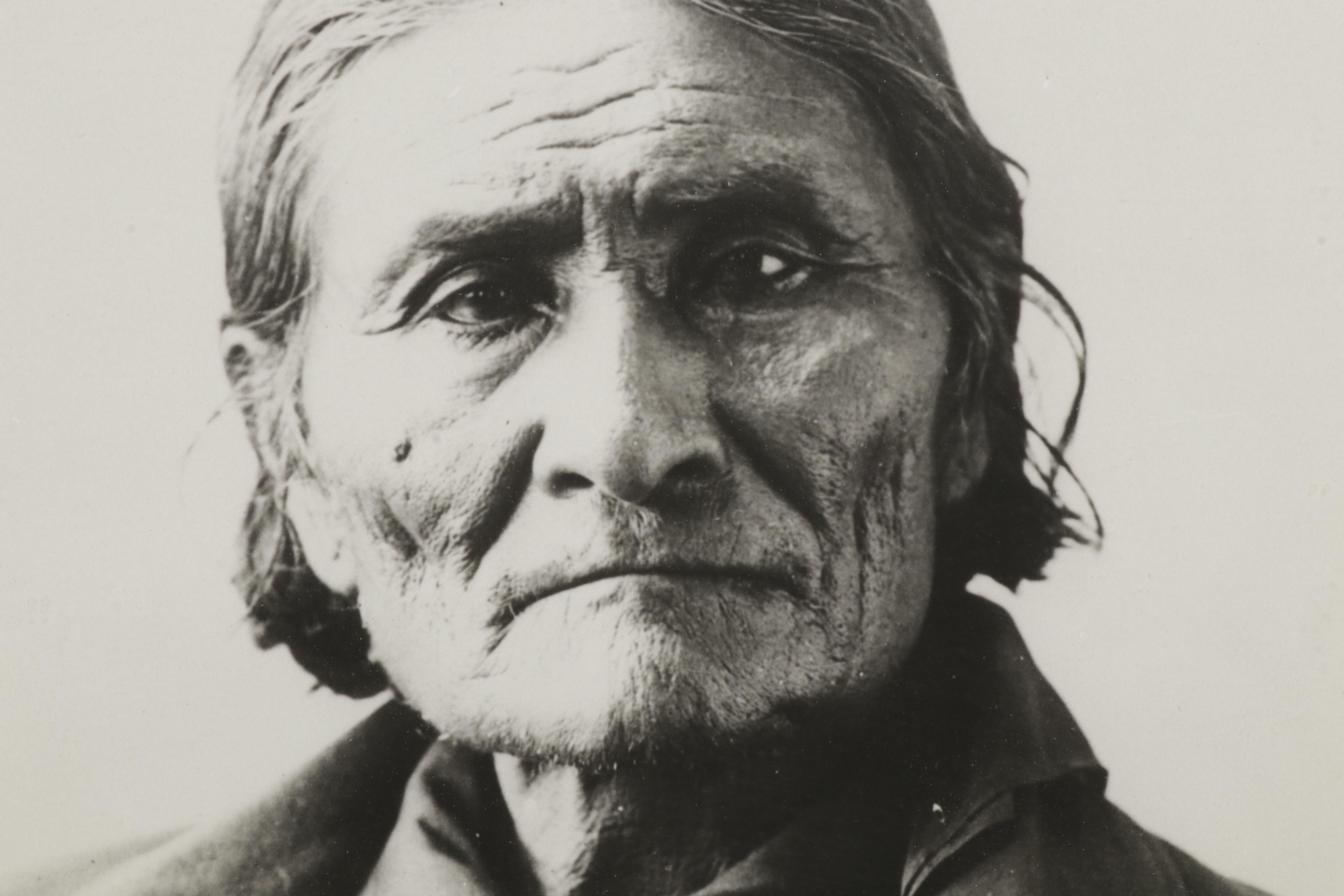 Silver Gelatin Photographs After Frank Rinehart "Chief Wets-It" and "Geronimo"