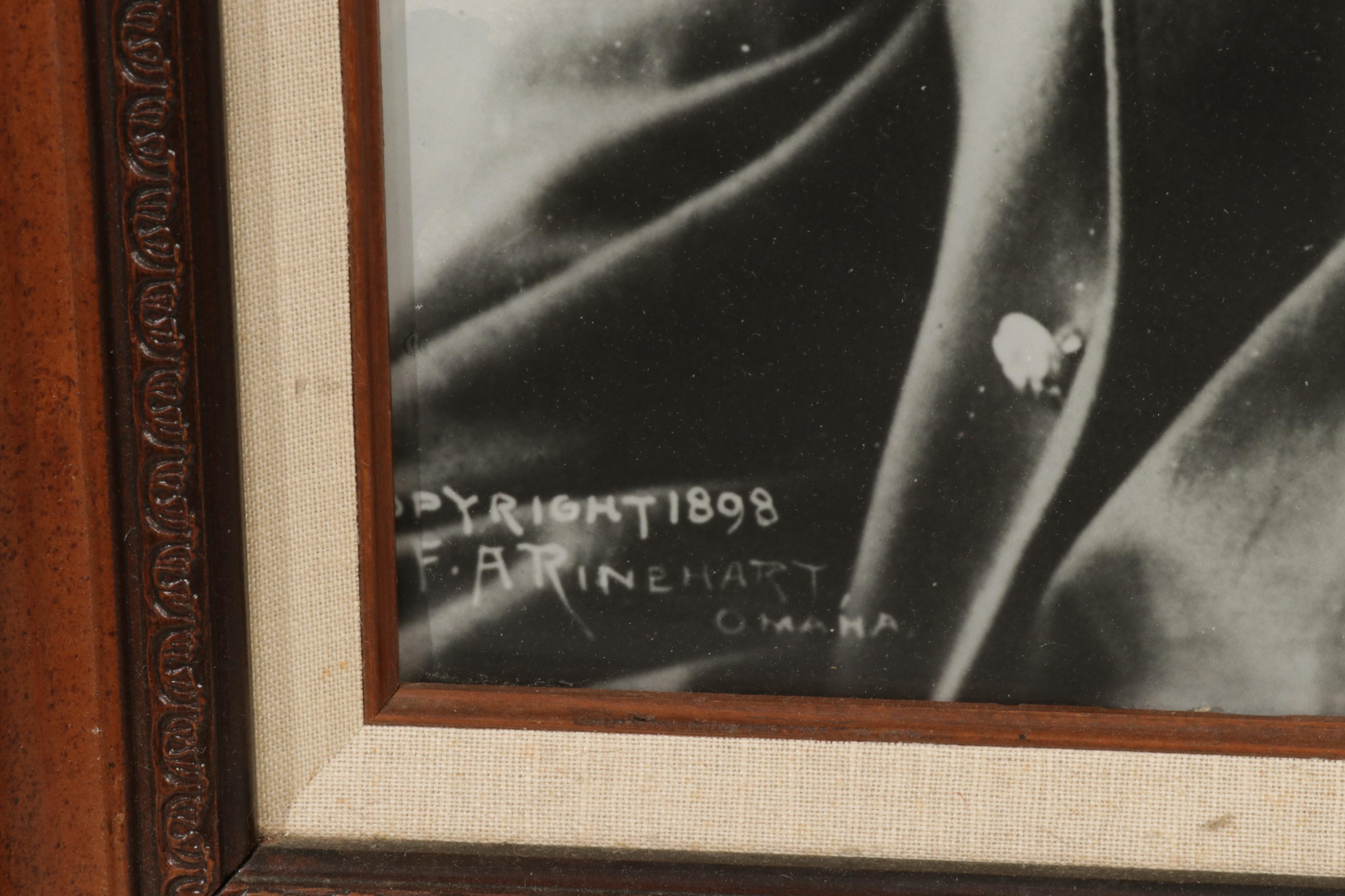 Silver Gelatin Photographs After Frank Rinehart "Chief Wets-It" and "Geronimo"