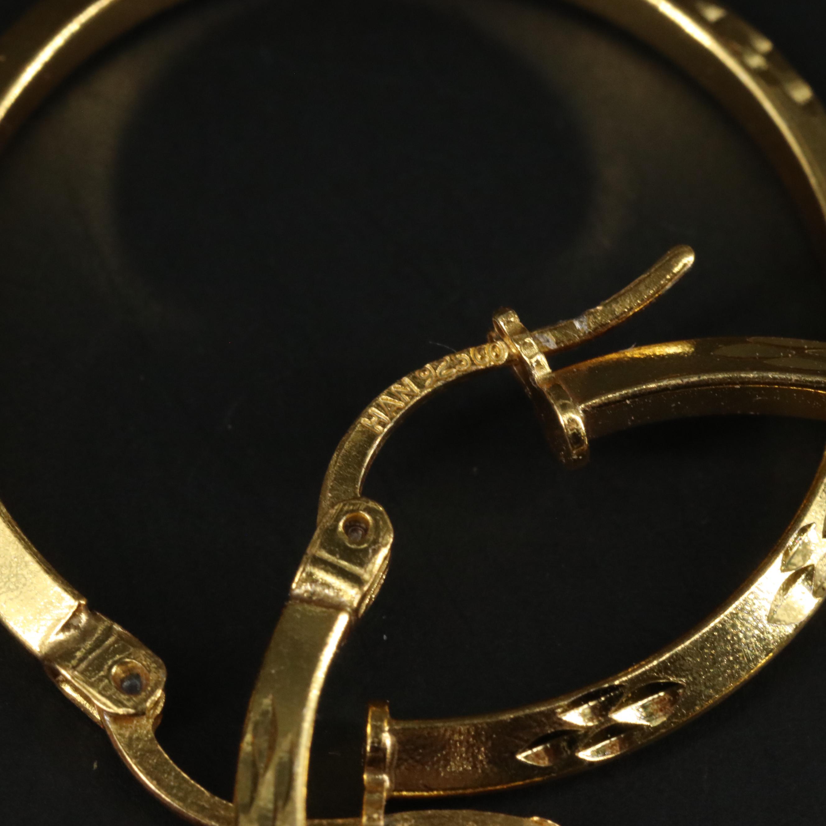 Sterling Silver Hoop Earrings