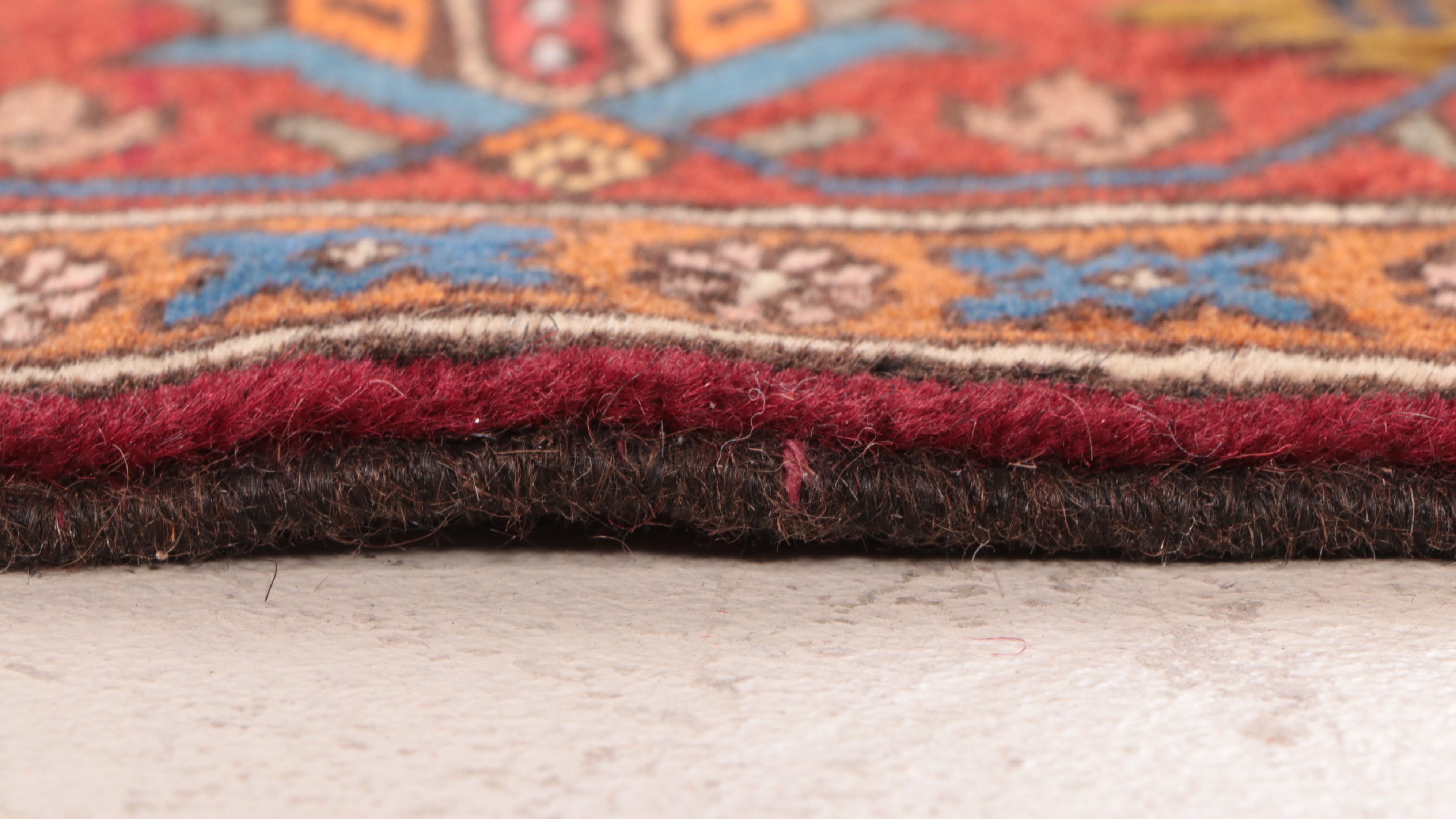 4'1 x 6'5 Hand-Knotted Pakistani Lahore Area Rug