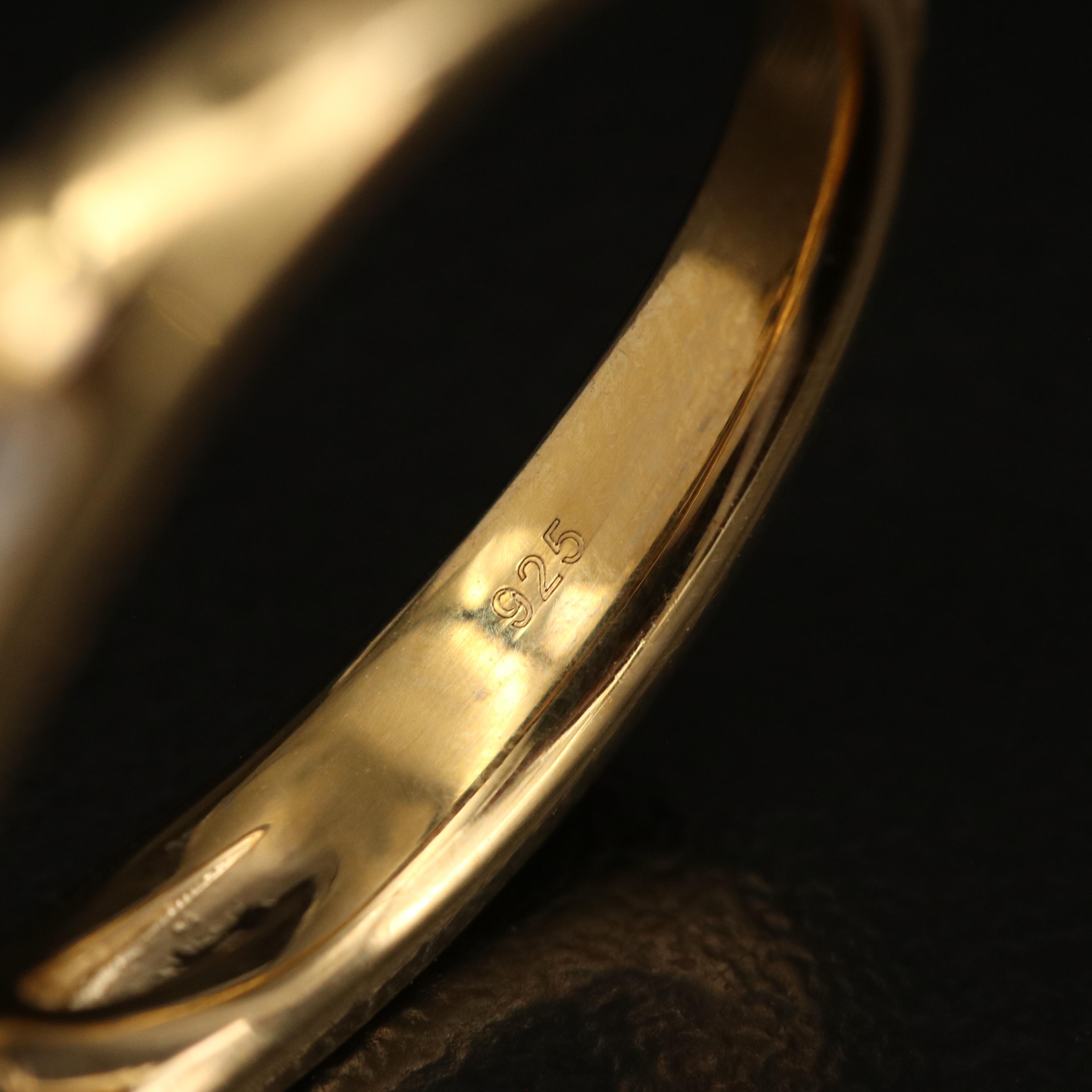 Sterling Diamond Ring and Band Set