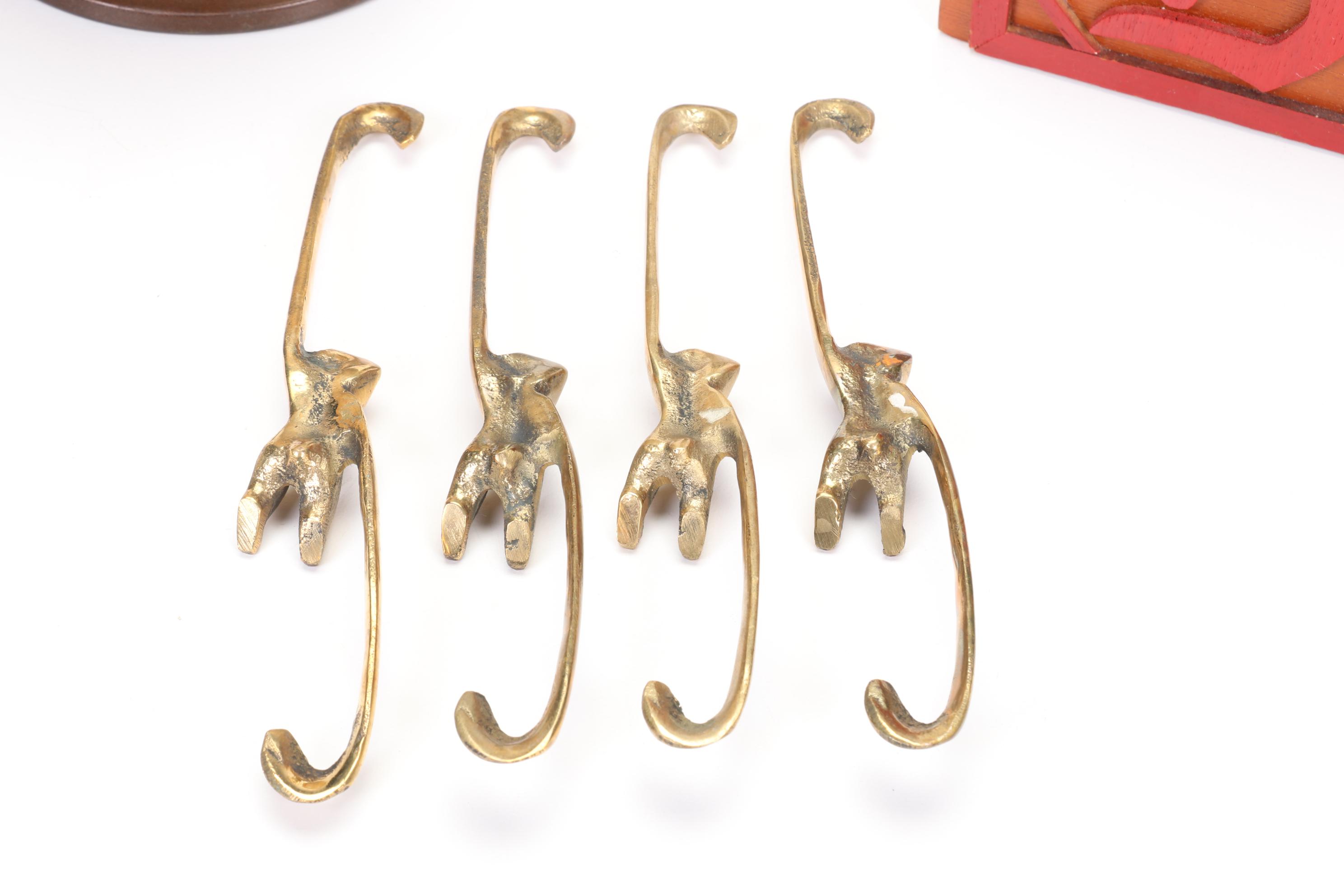 Replogle Revere 6" Globe Bank, Coin Sorter, Brass Monkey Coat Hooks and More