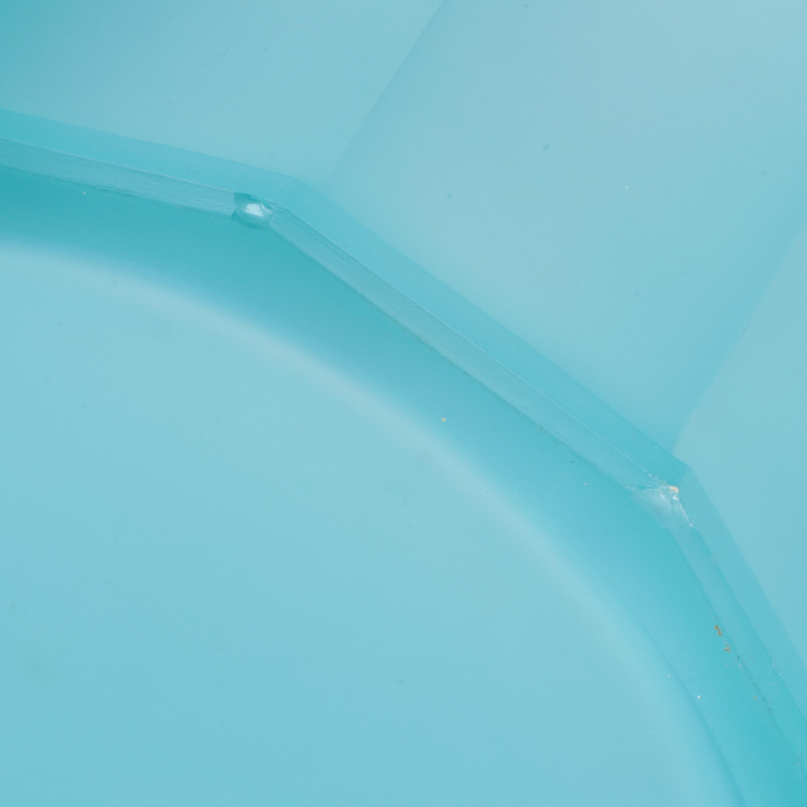 Tiffin and Blue Boar Tobacco Pressed Satin Glass Jar Humidor, Circa 1900