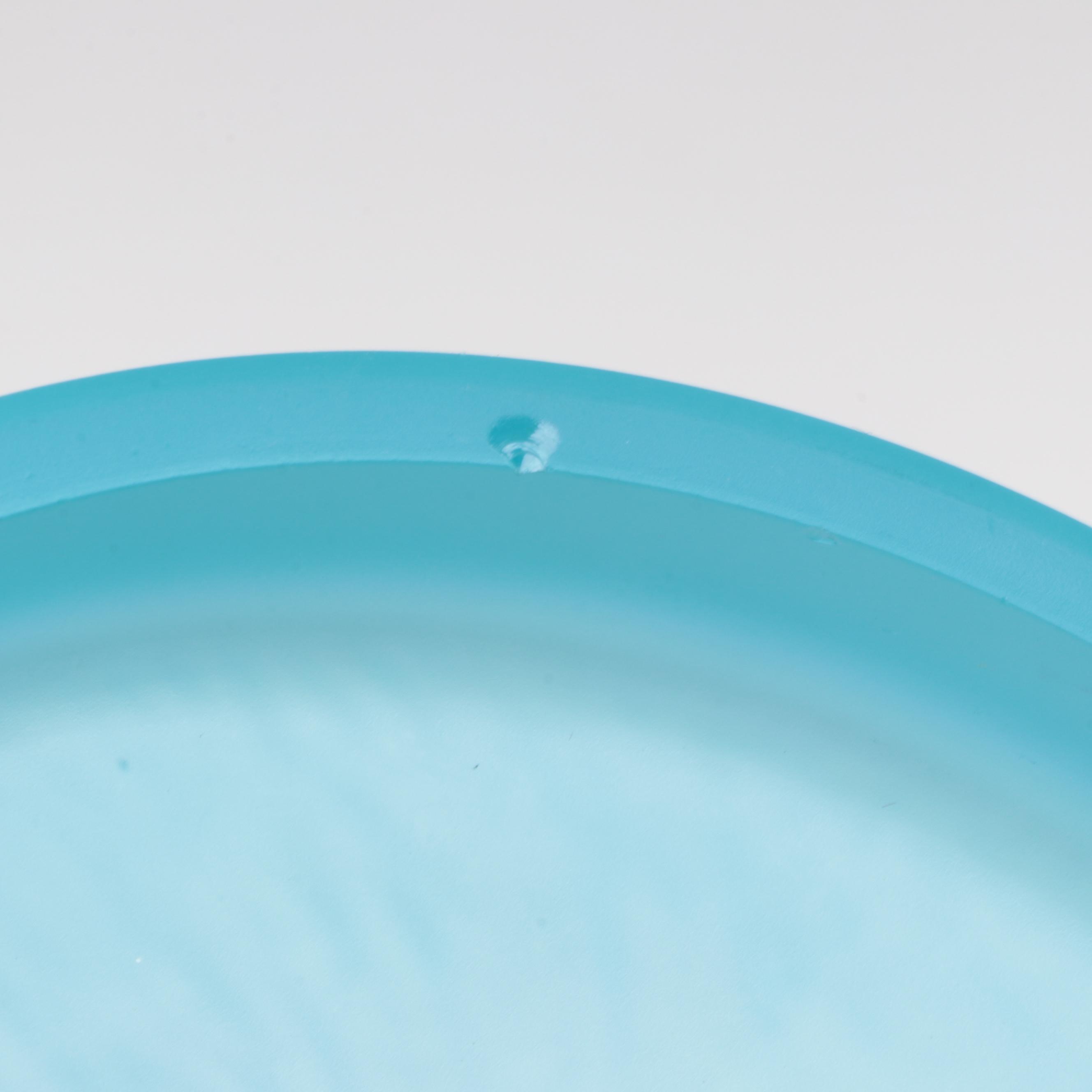 Tiffin and Blue Boar Tobacco Pressed Satin Glass Jar Humidor, Circa 1900