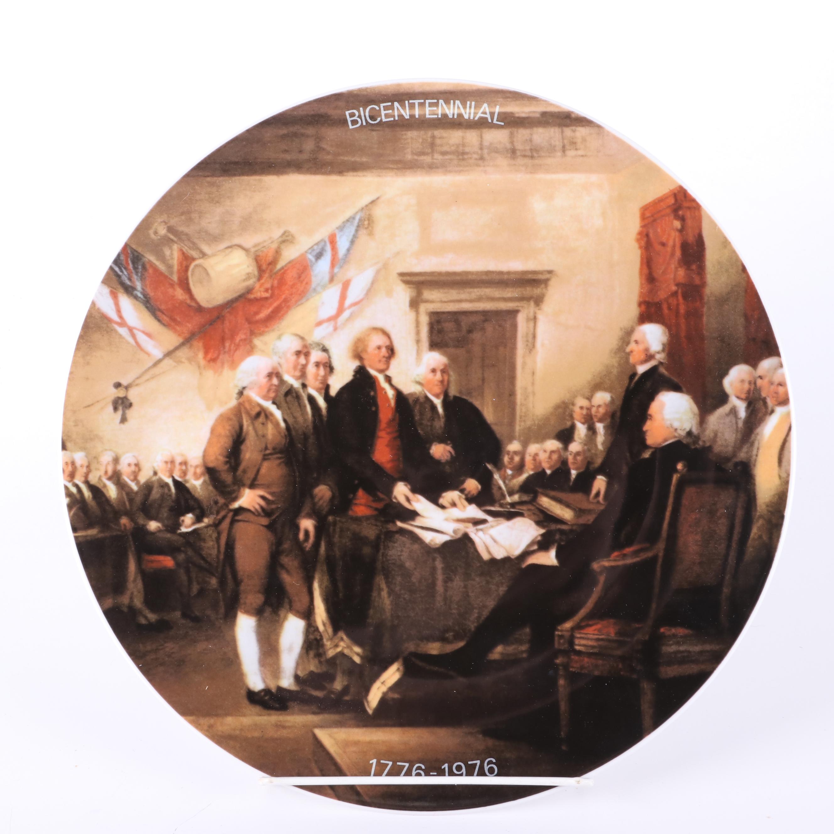 Schmid Bros for Hummel and Other Collector Plates and Dessert Stand