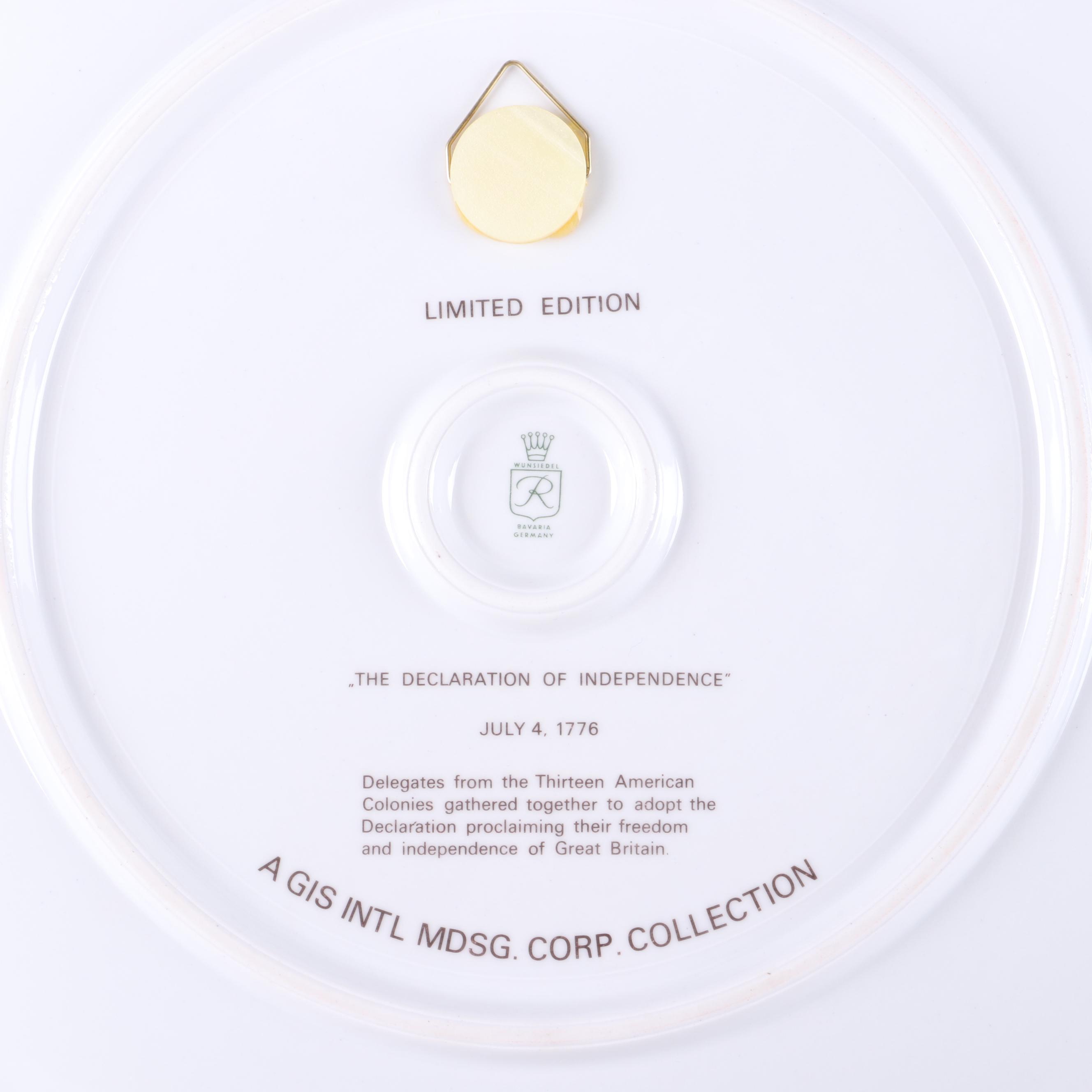 Schmid Bros for Hummel and Other Collector Plates and Dessert Stand