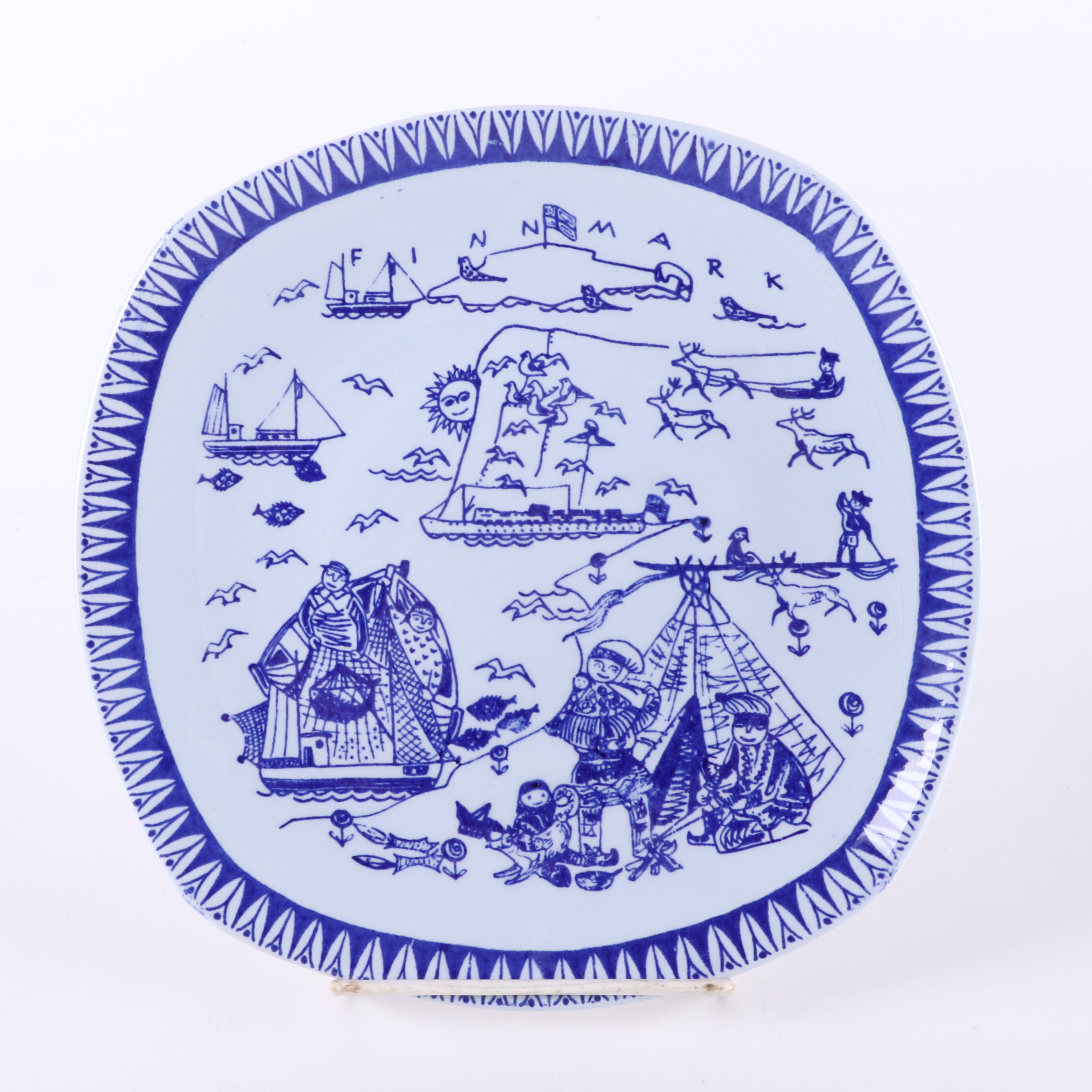 Schmid Bros for Hummel and Other Collector Plates and Dessert Stand