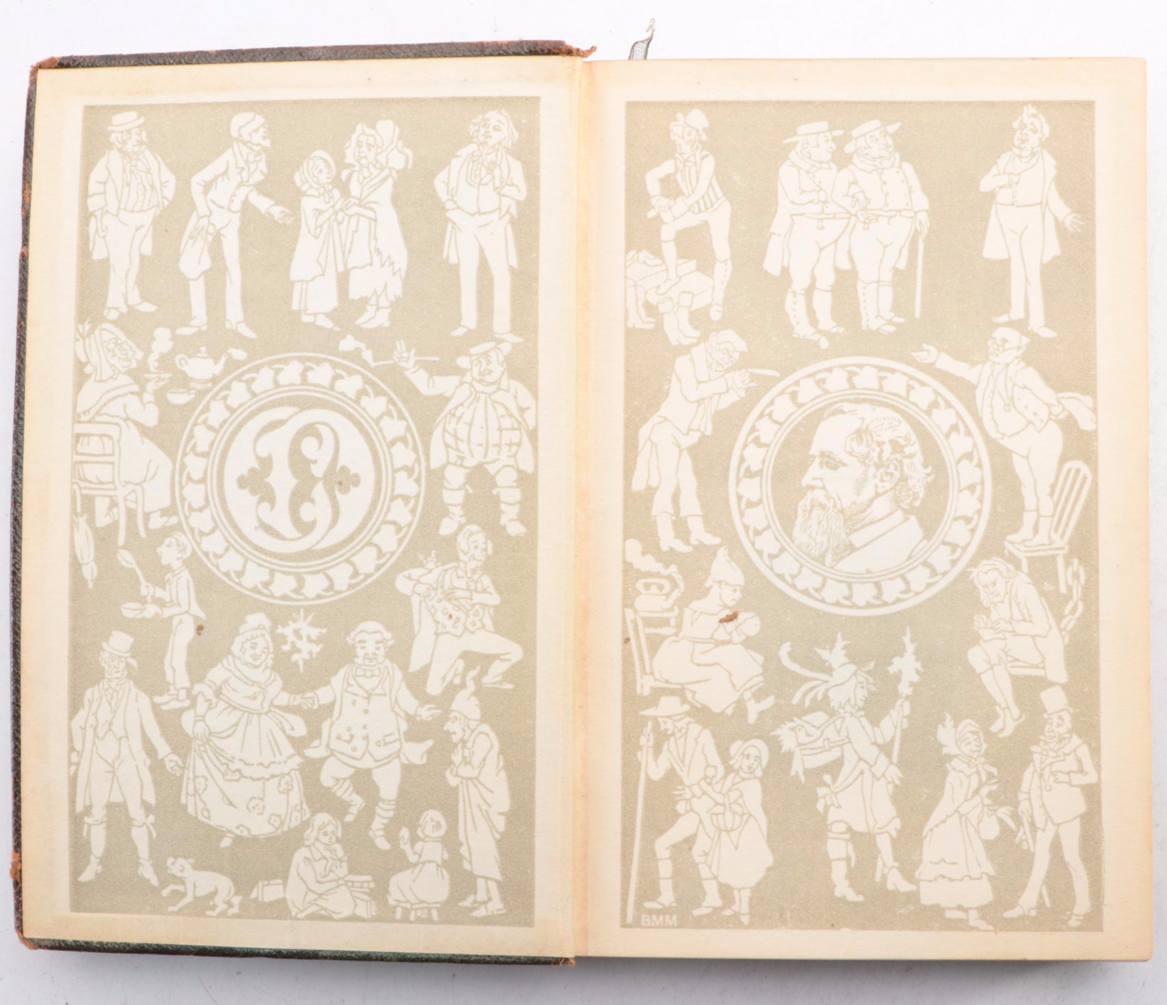 Illustrated "The Works of Charles Dickens" Partial Set, Late 19th Century