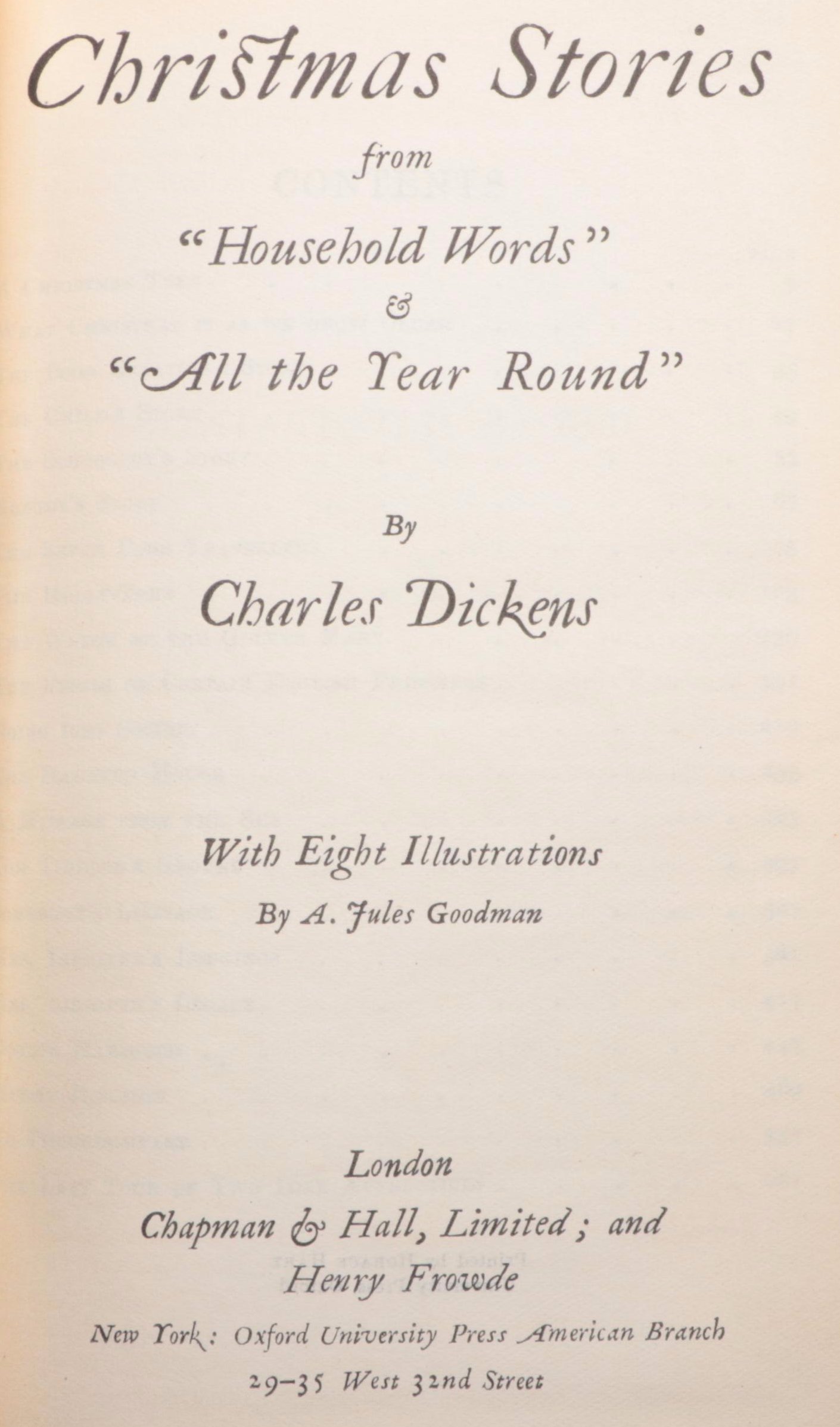 Illustrated "The Works of Charles Dickens" Partial Set, Late 19th Century