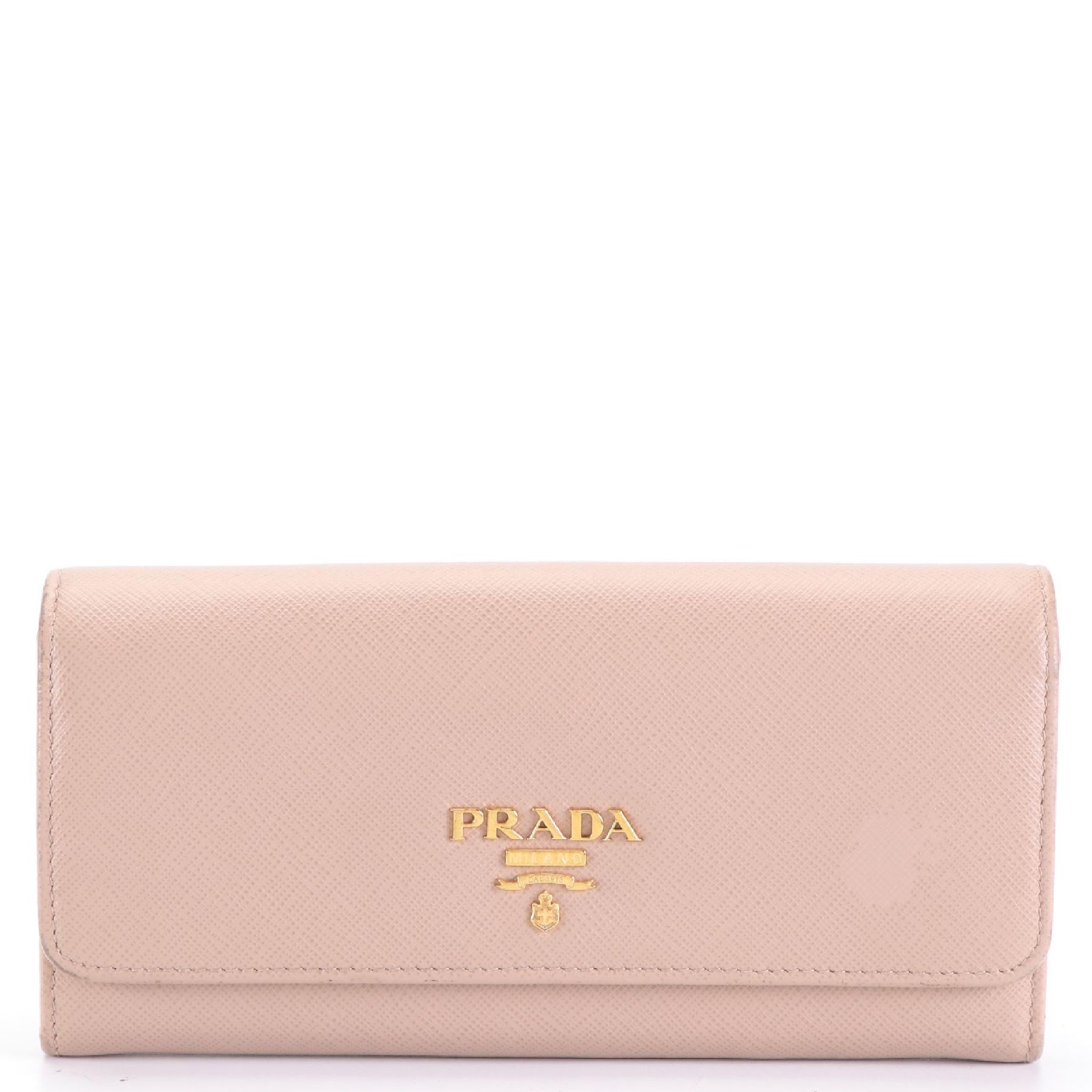Prada Long Wallet in Saffiano Leather