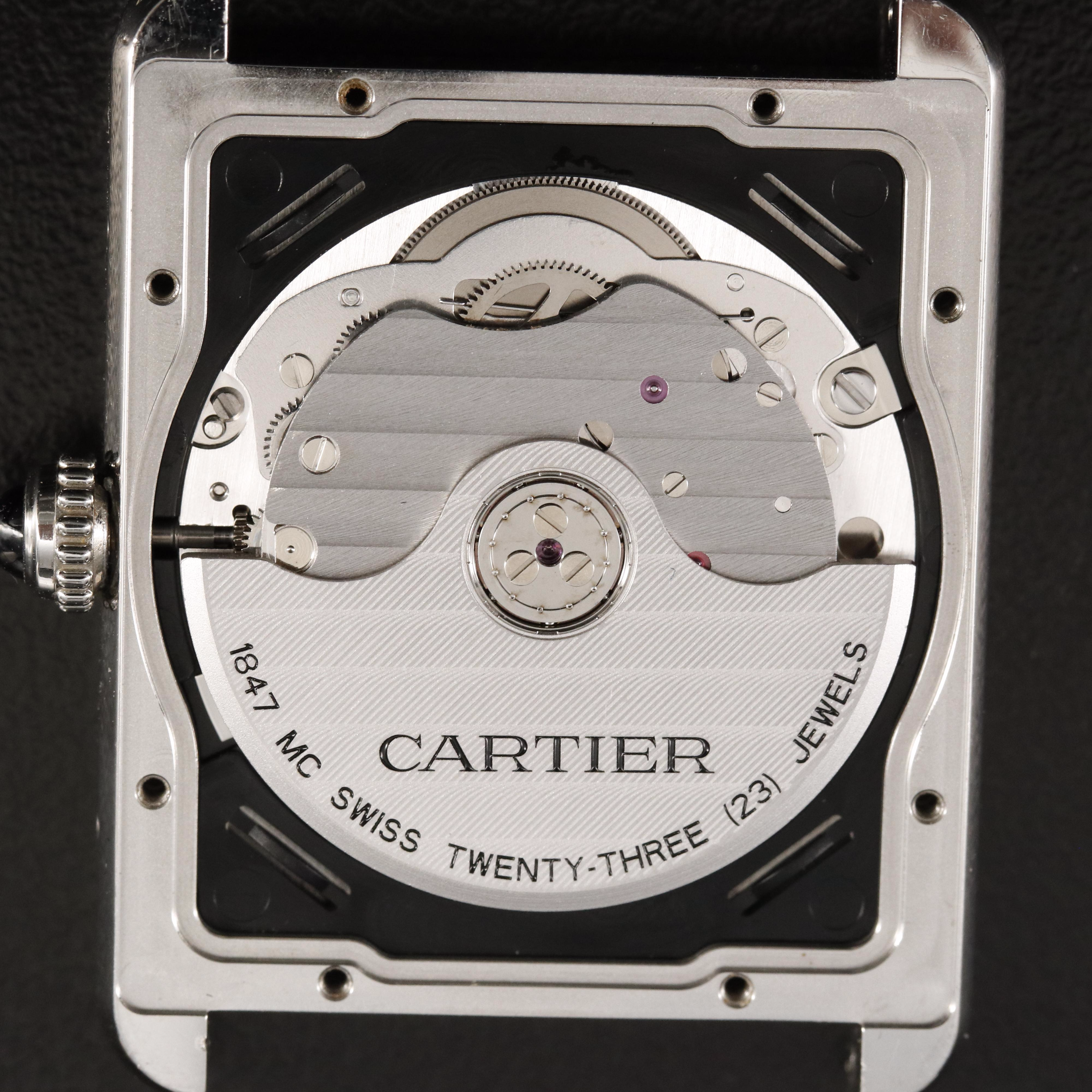 Cartier Tank Solo Automatic Stainless Steel Watch