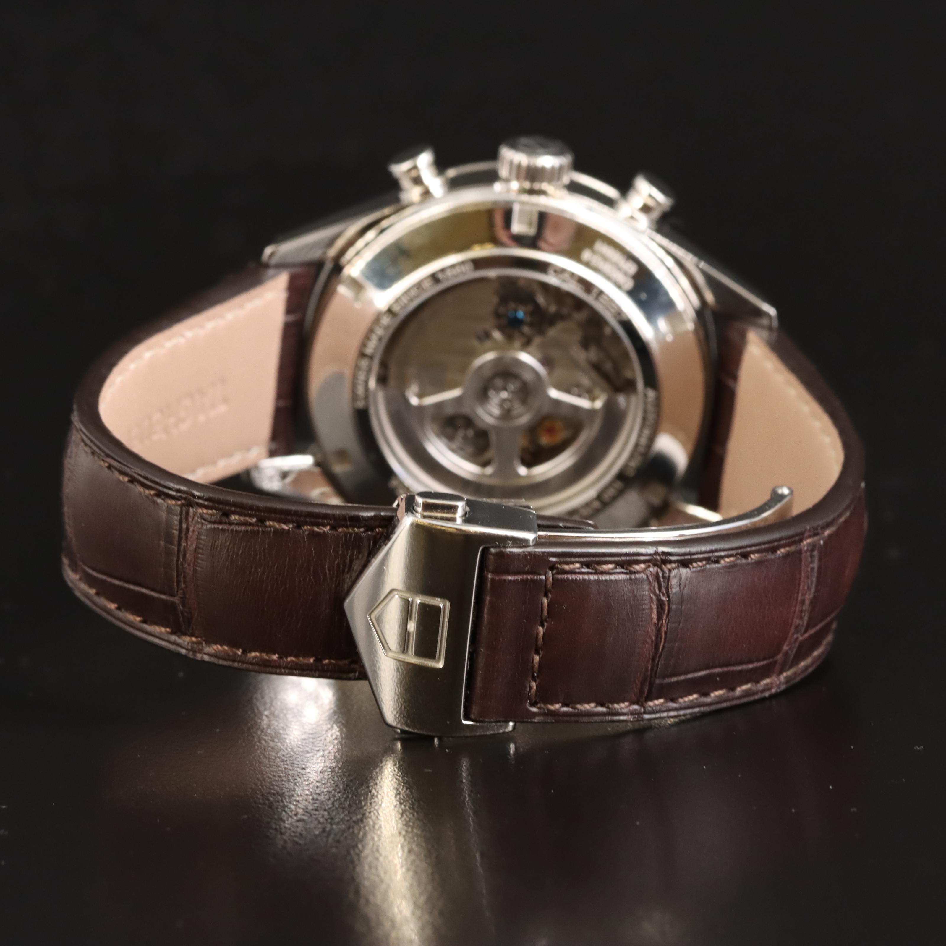 Tag Heuer Carerra Cal. 1887 Stainless Steel Watch