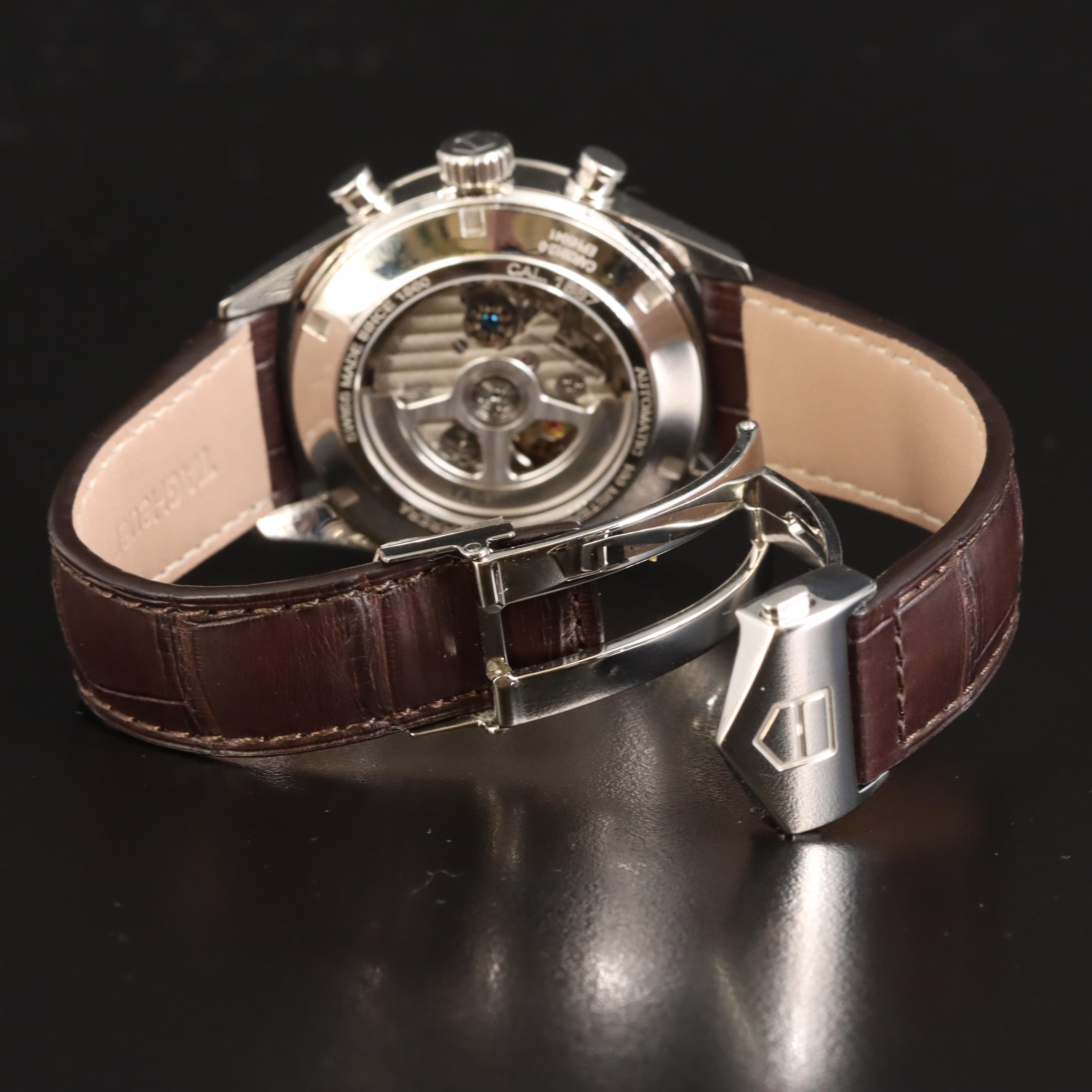 Tag Heuer Carerra Cal. 1887 Stainless Steel Watch