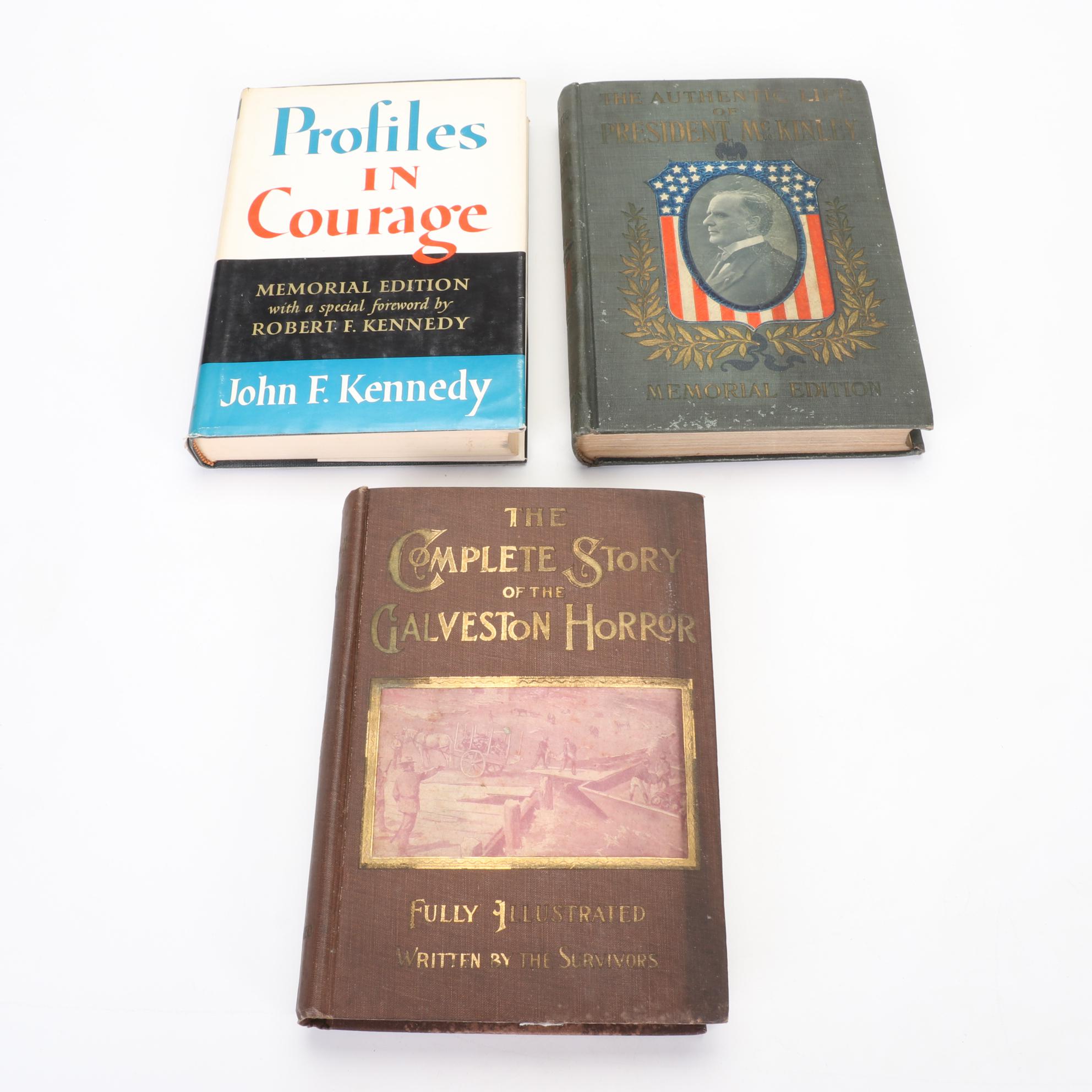 U.S. History Books Featuring "Splendid Deeds on Sea and Land"/"Living Issues"