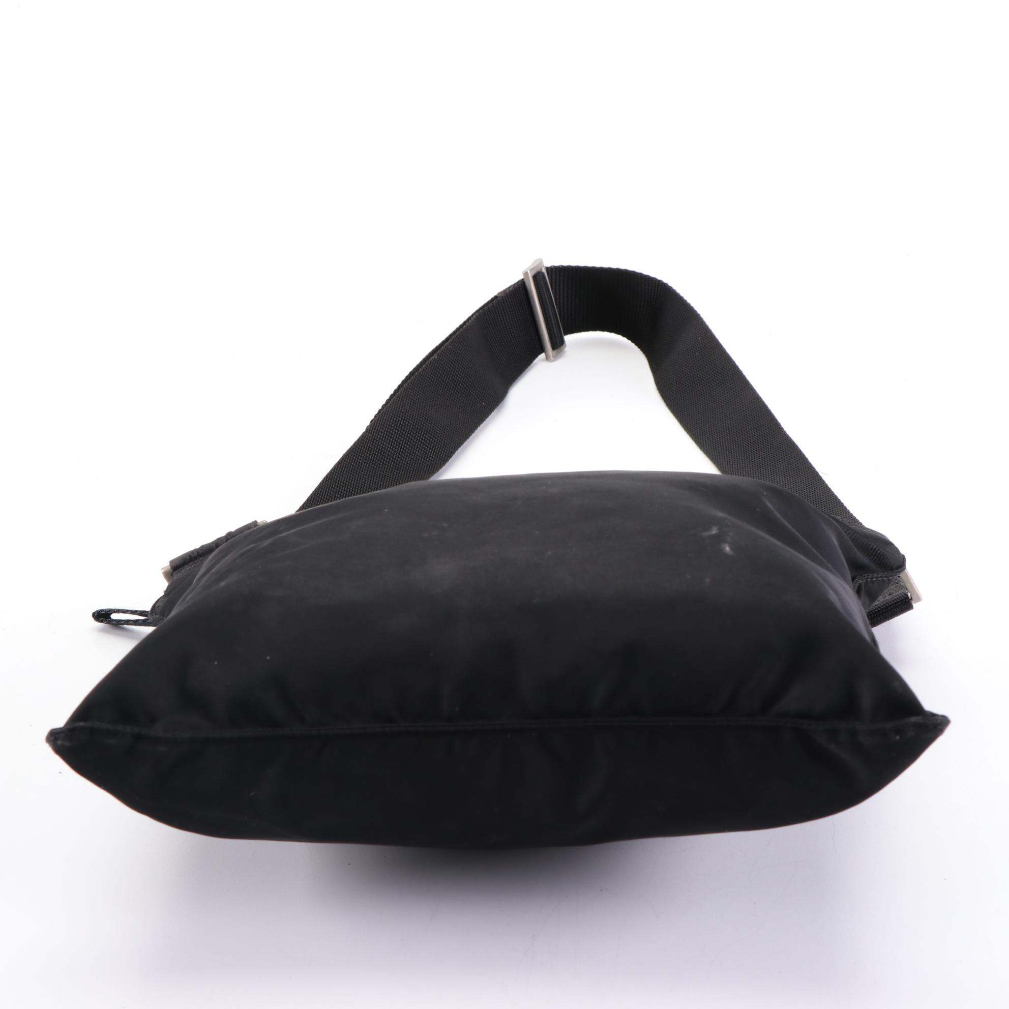 Prada Small Crossbody Bag in Black Nylon