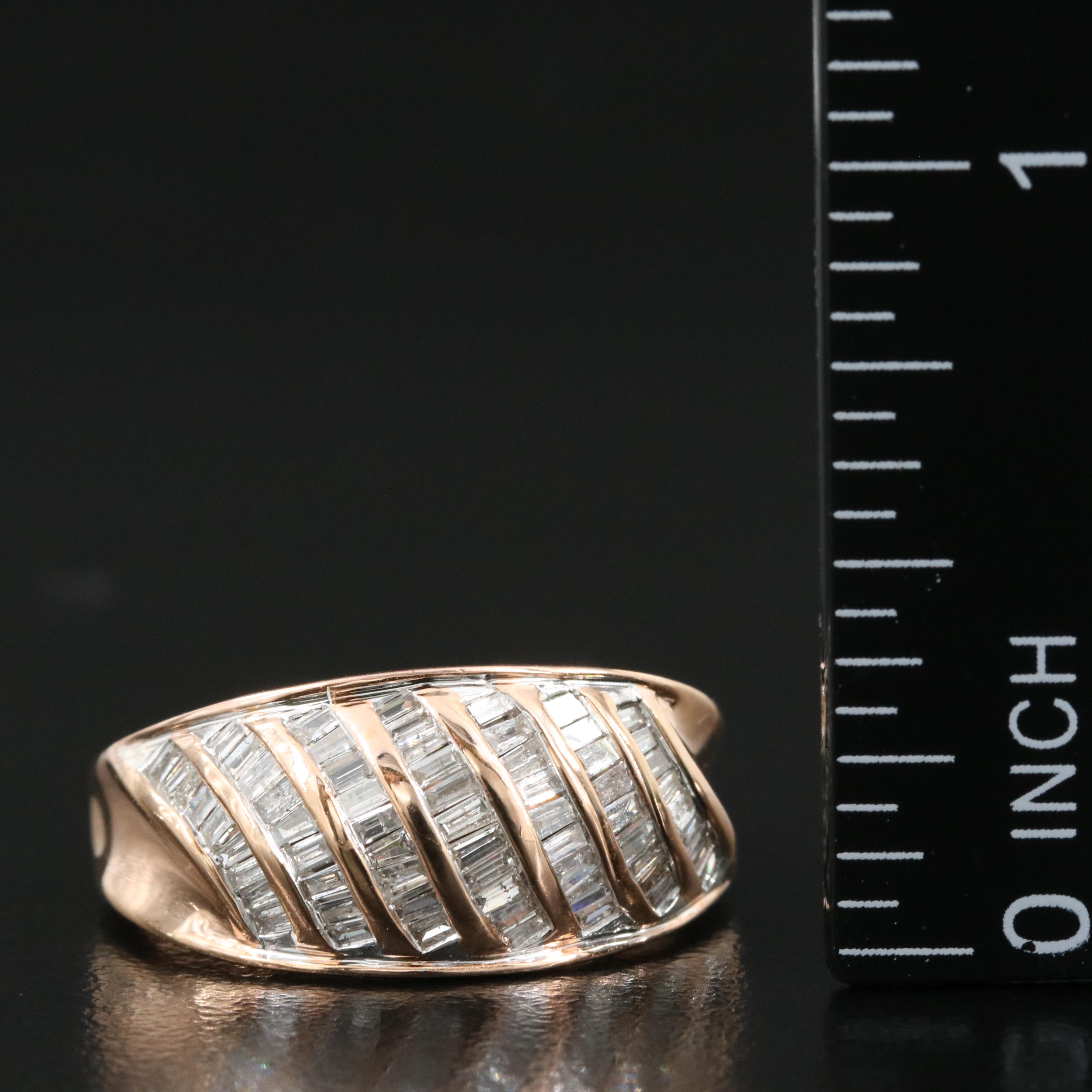 Sterling Diamond Dome Ring