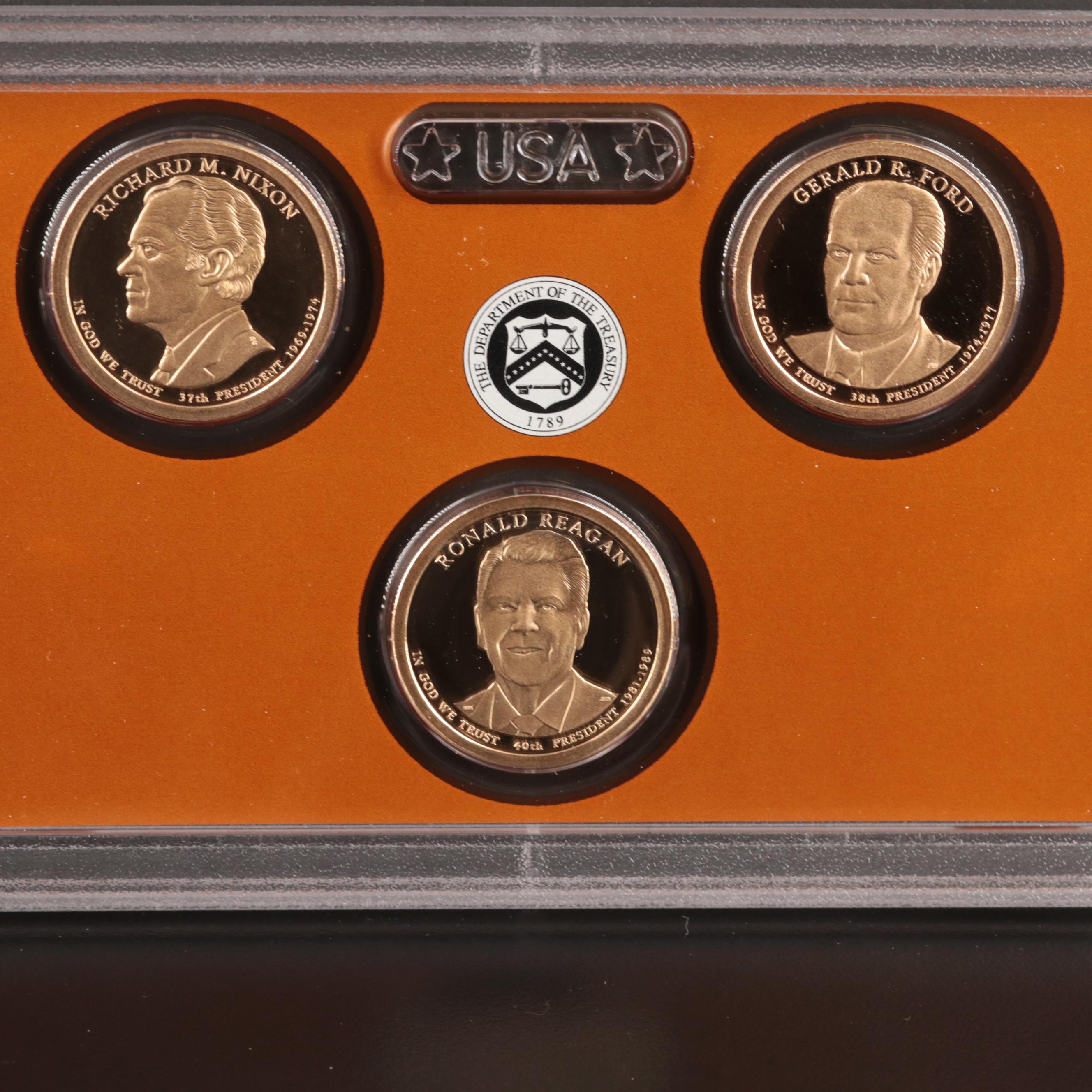 Four U.S. Mint Proof Coin Sets