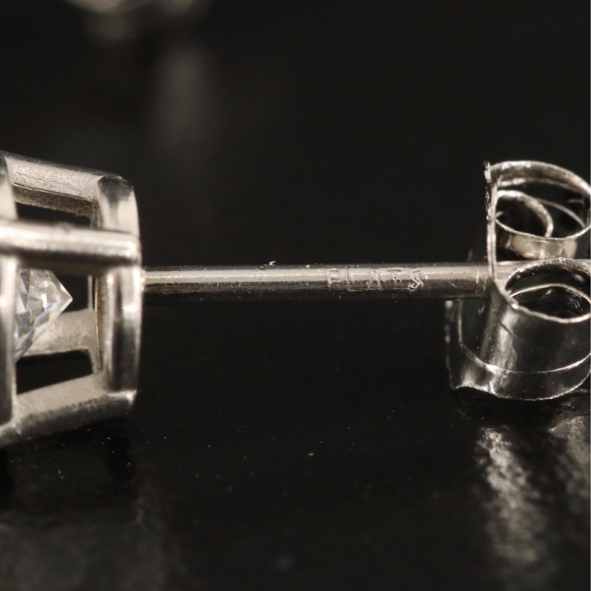 1.86 CTW Diamond Stud Earrings with GIA eReport and Online Digital IGI Report