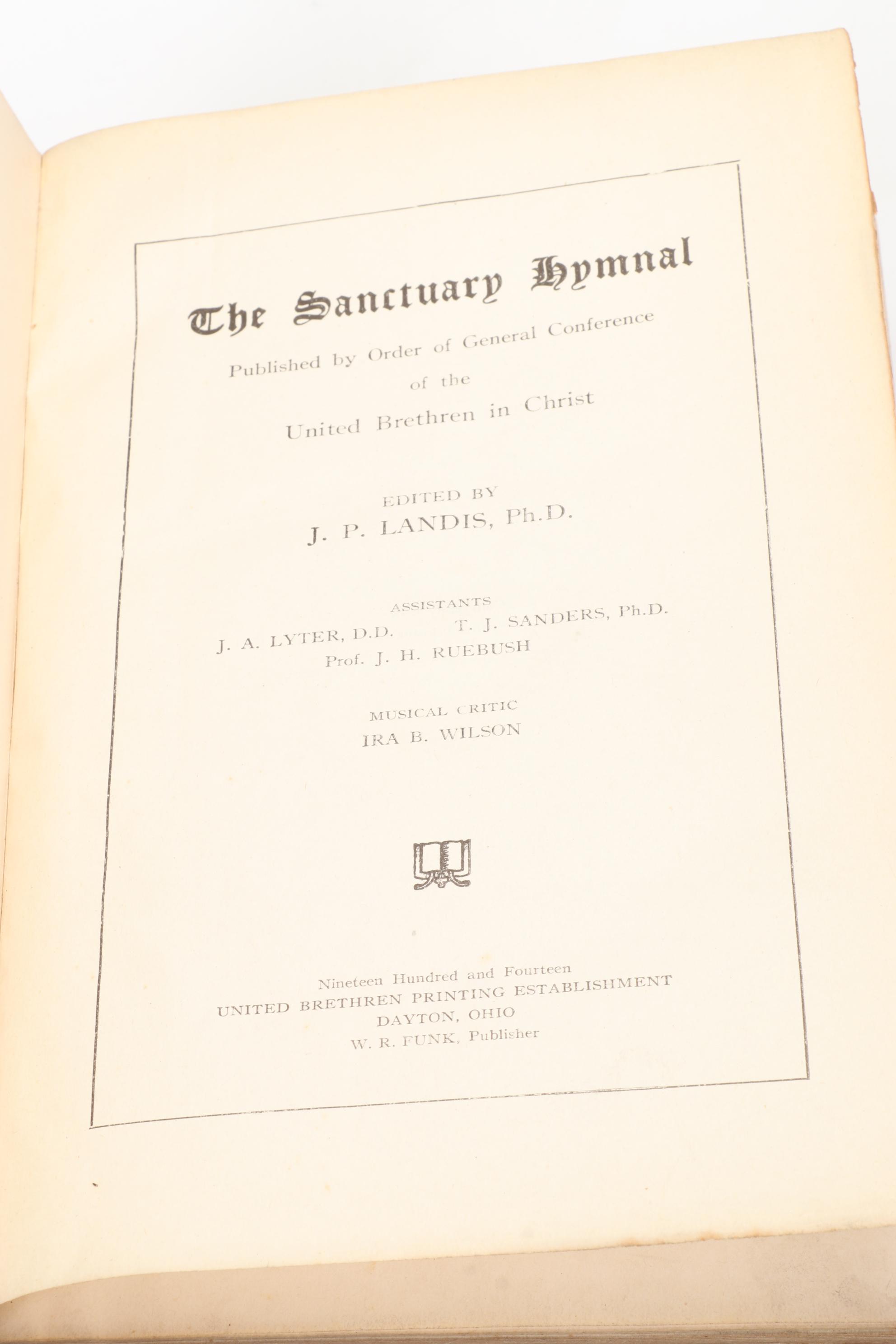 "Cross and Crown" by James D. McCabe Jr with Hymnal and Other Religious Books