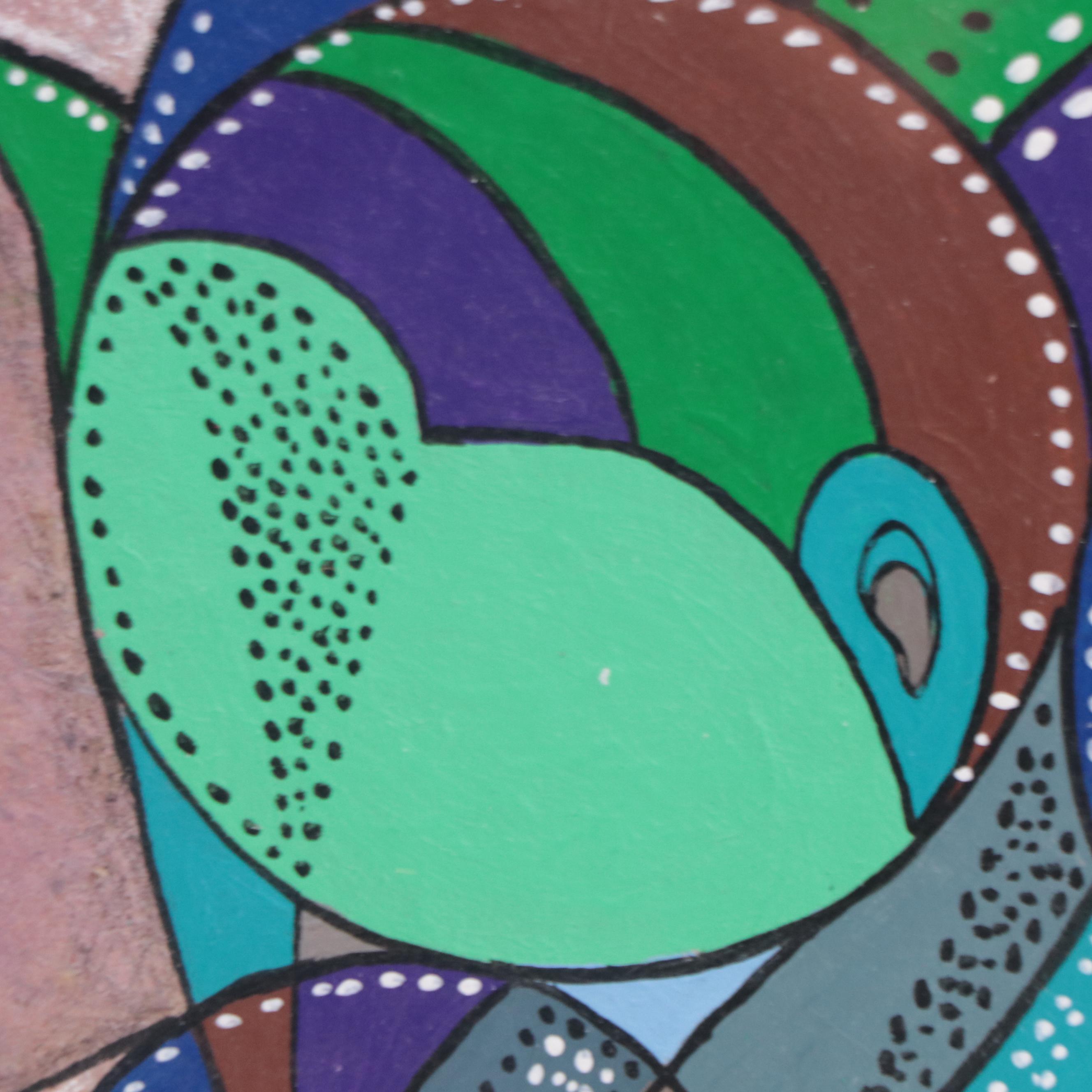 Ricardo Maya Surreal Acrylic Painting, 21st Century