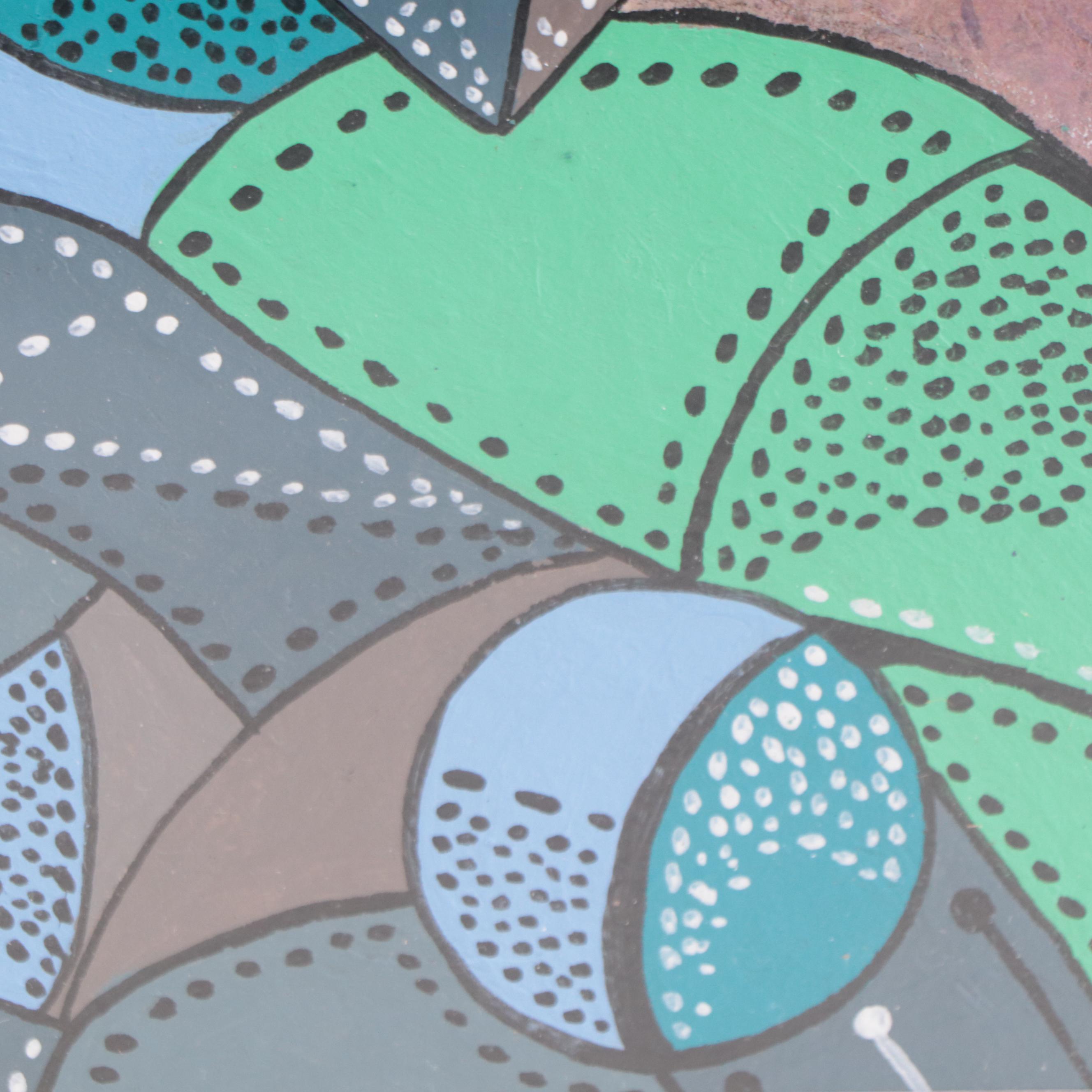 Ricardo Maya Surreal Acrylic Painting, 21st Century