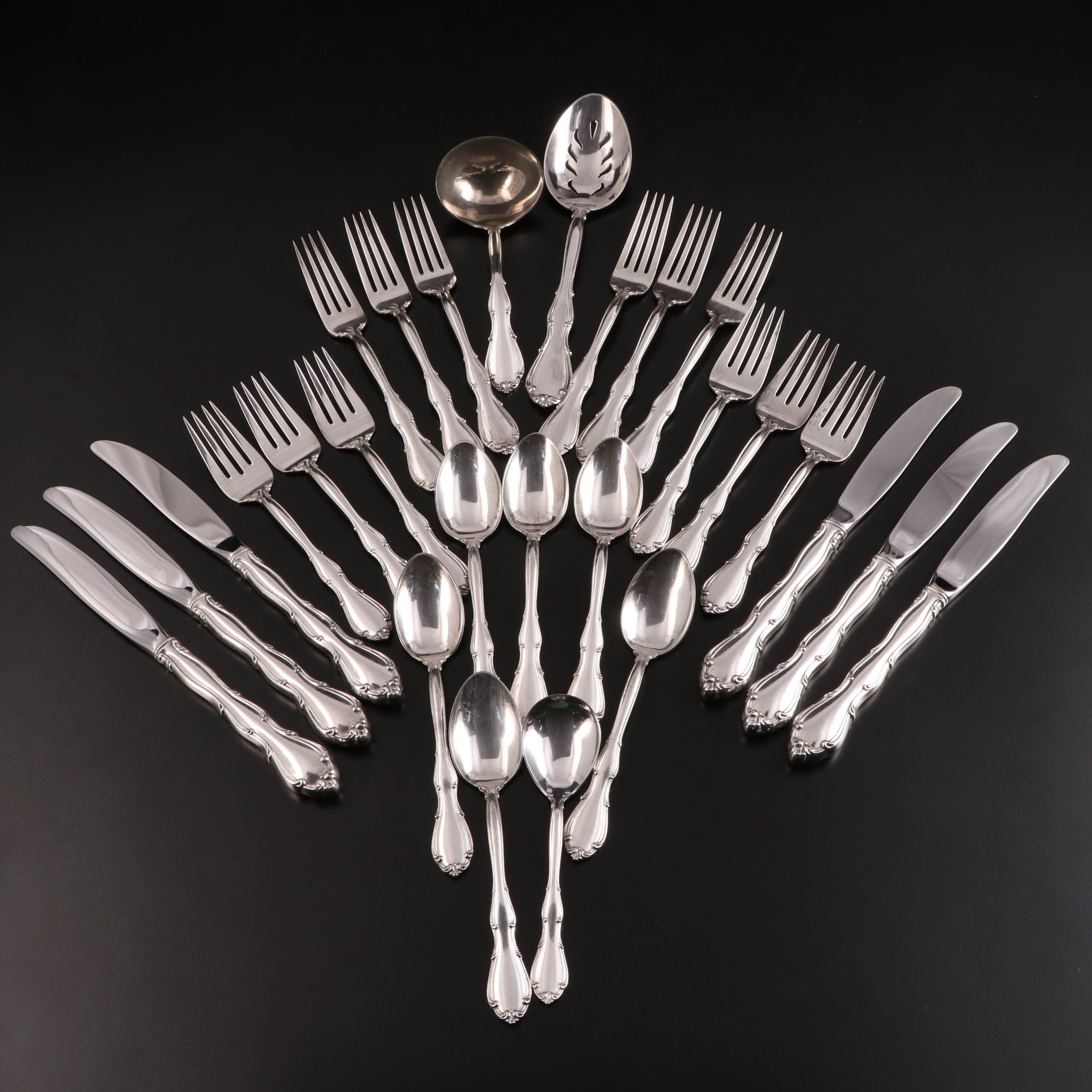 Towle "Fontana" Sterling Silver Flatware and Serving Utensils