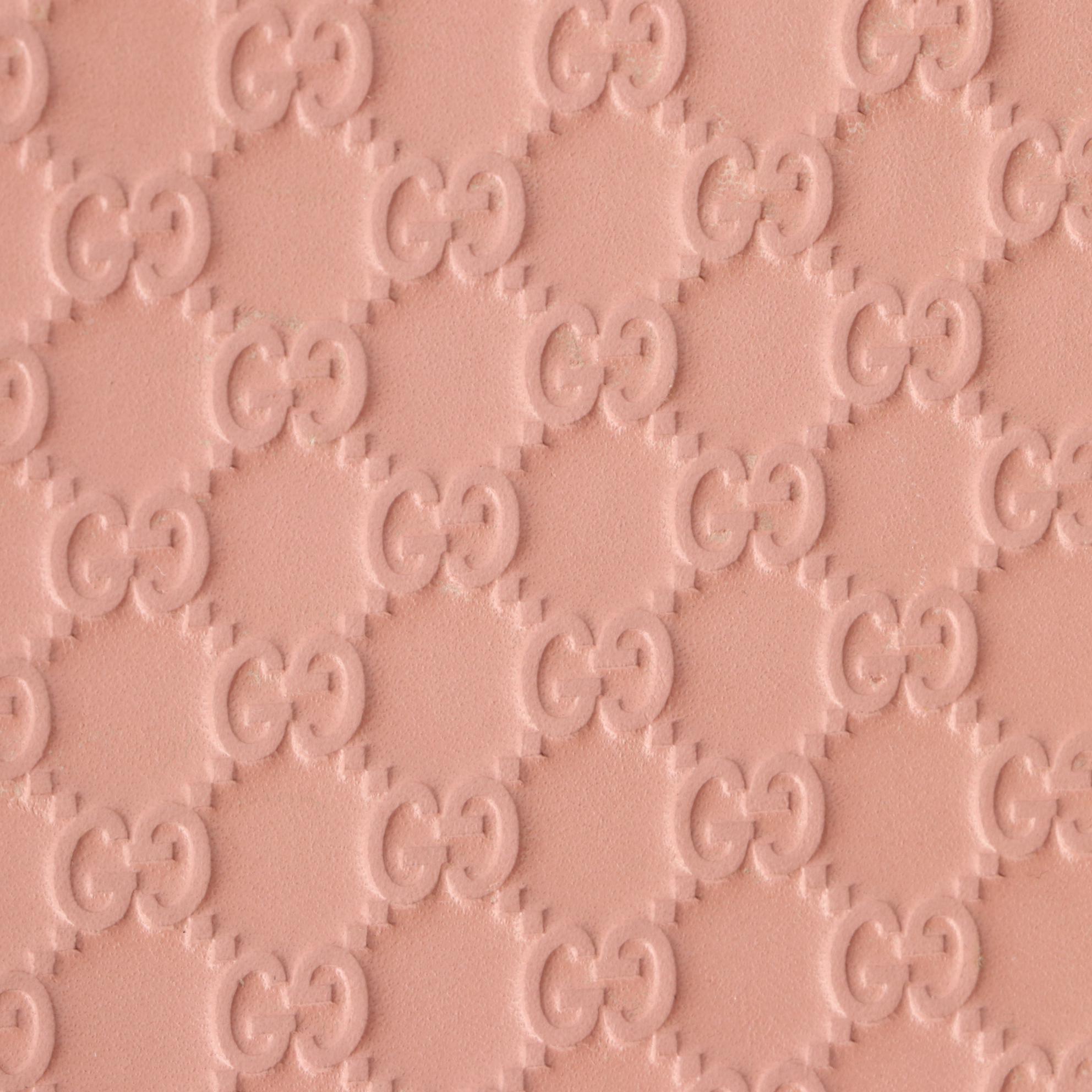 Gucci Zip Around Wallet in Microguccissima Leather