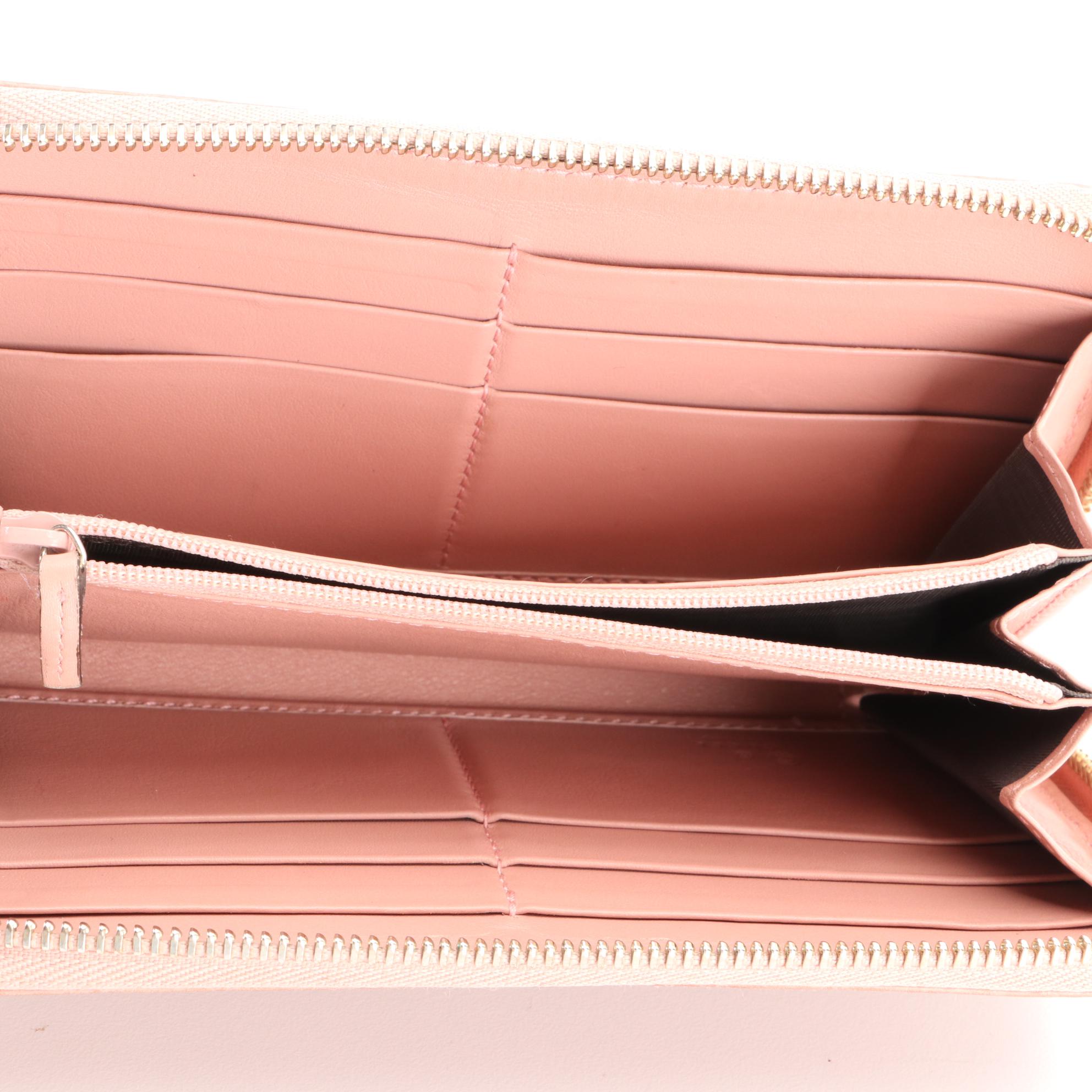 Gucci Zip Around Wallet in Microguccissima Leather