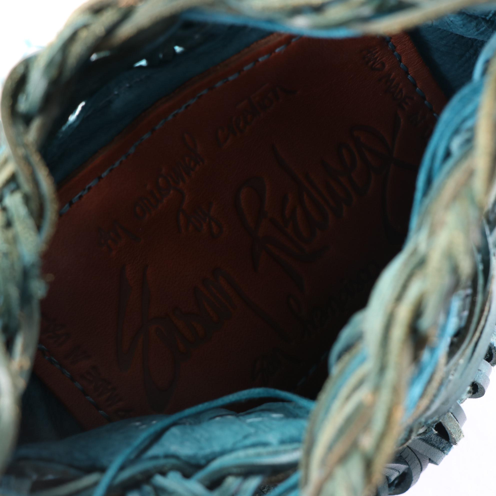 Susan Riedweg Shoulder Bag with Fringe and Crossbody Bag in Woven Leather