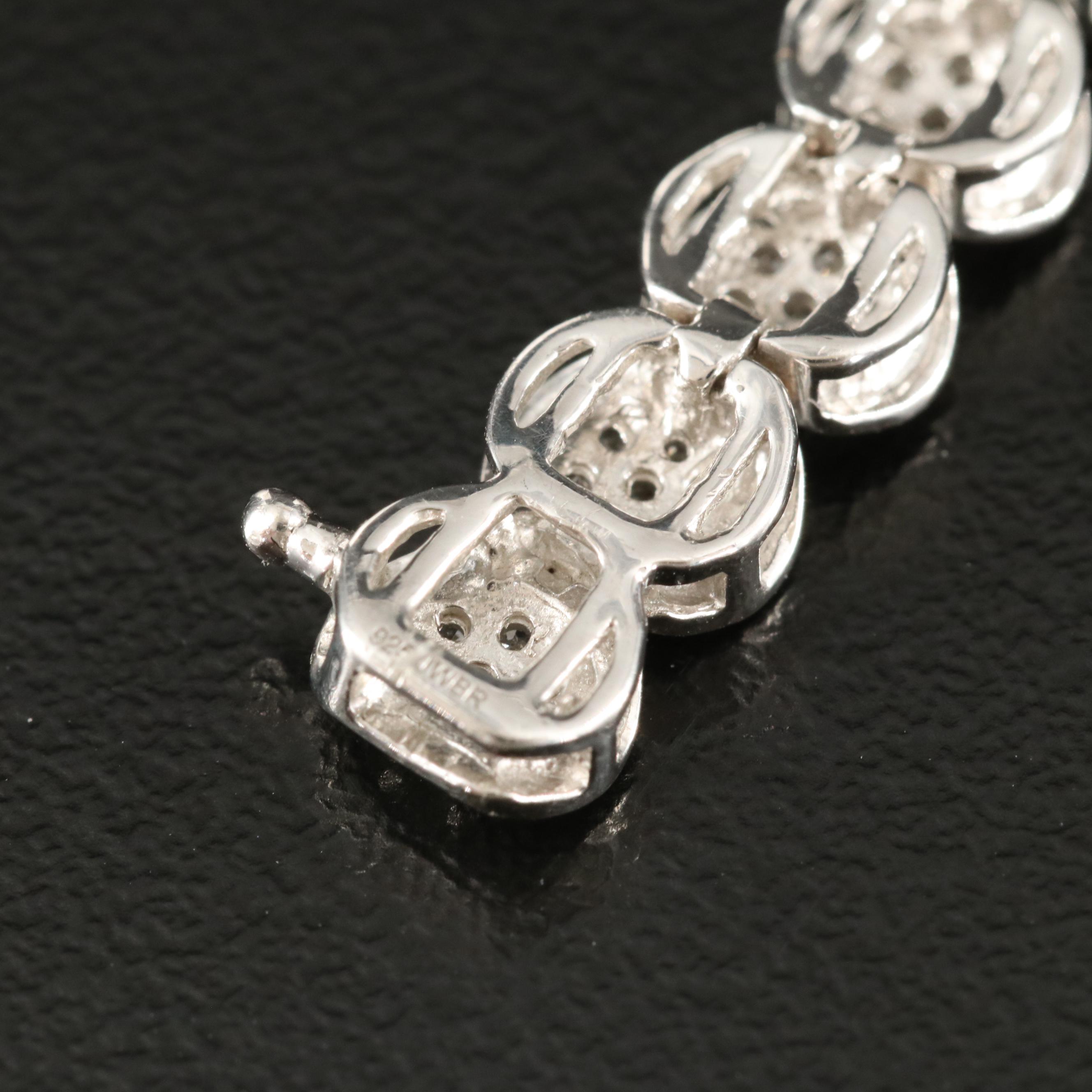 Sterling 1.20 CTW Diamond Bracelet