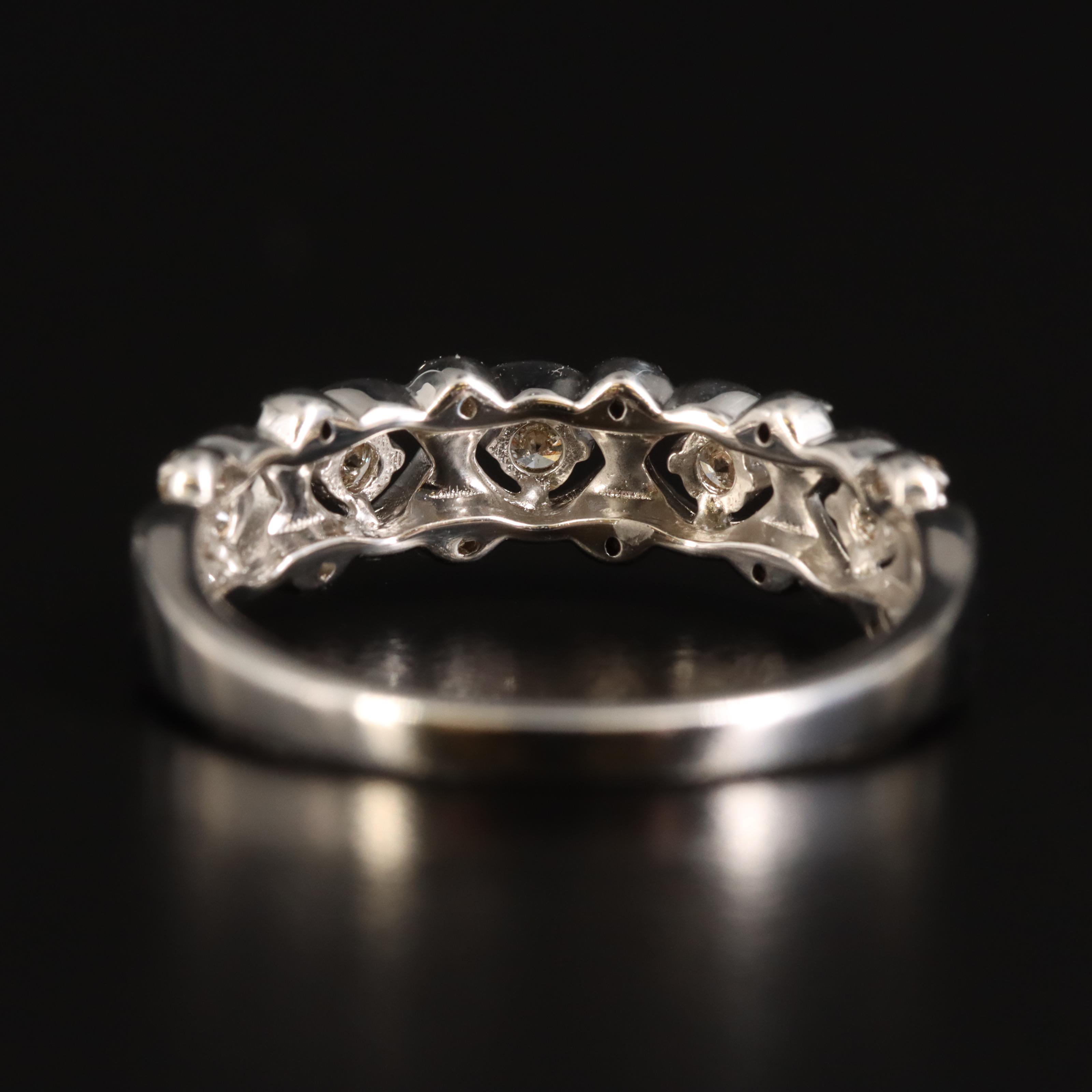 Sterling Diamond Ring