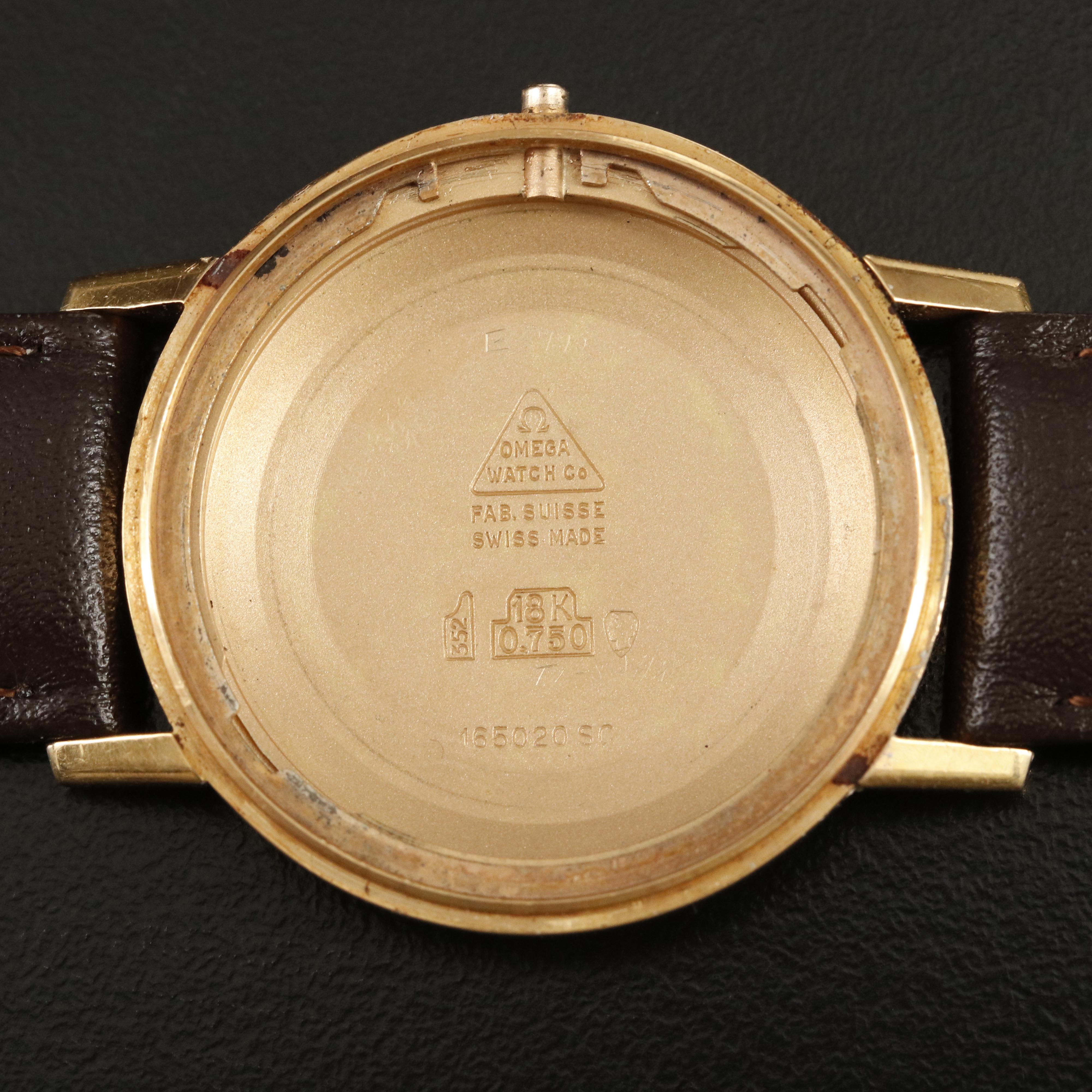 18K Omega Seamaster DeVille Watch