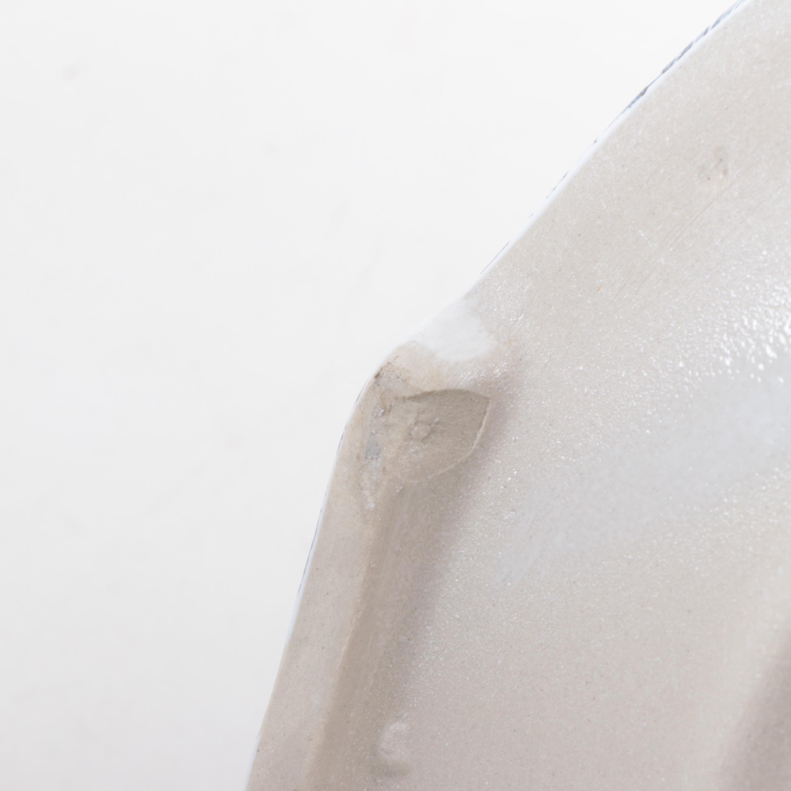 Ballard Designs "Adelaide" Porcelain Garden Seat and Mosaic Serving Tray