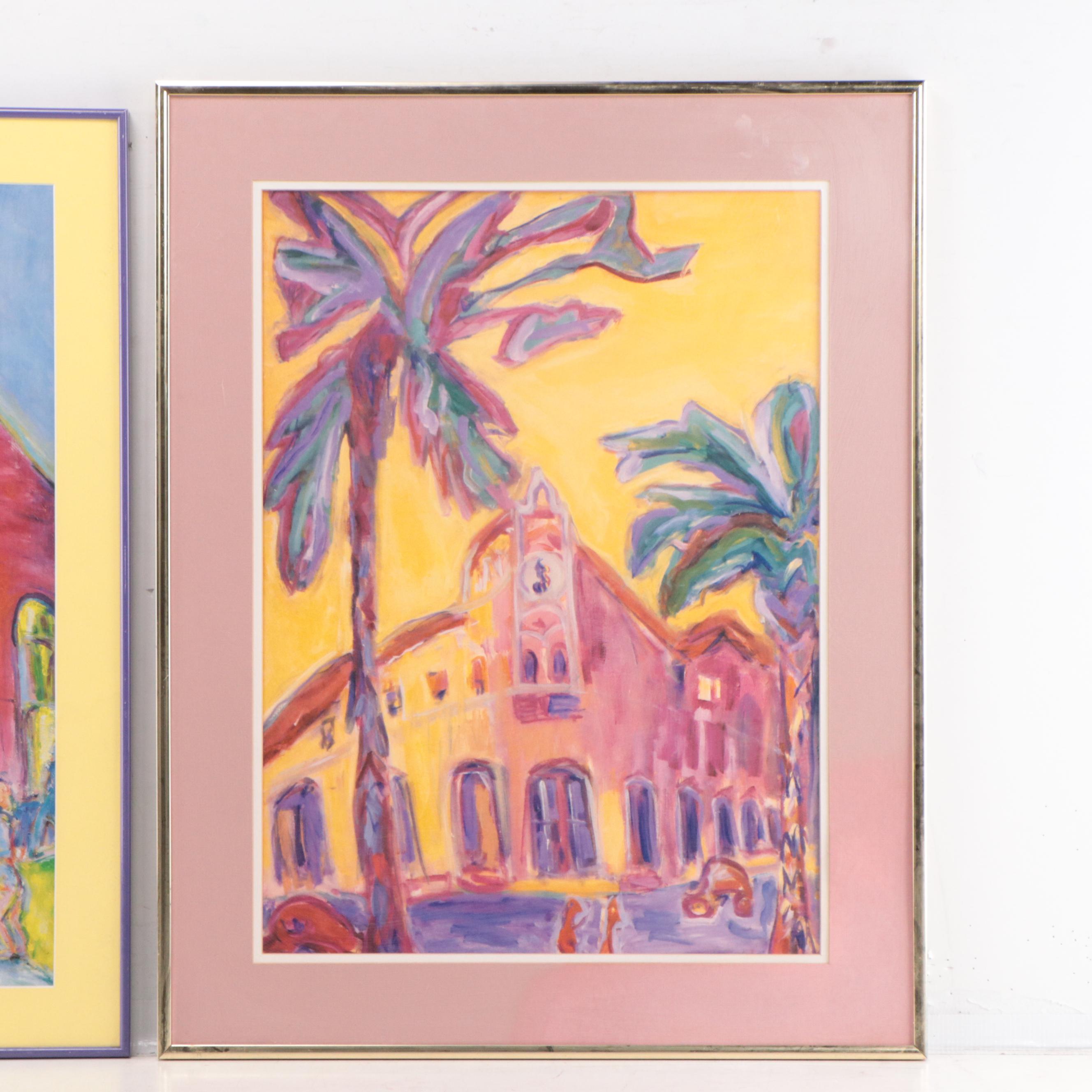 Street View Offset Lithographs, Circa 2000