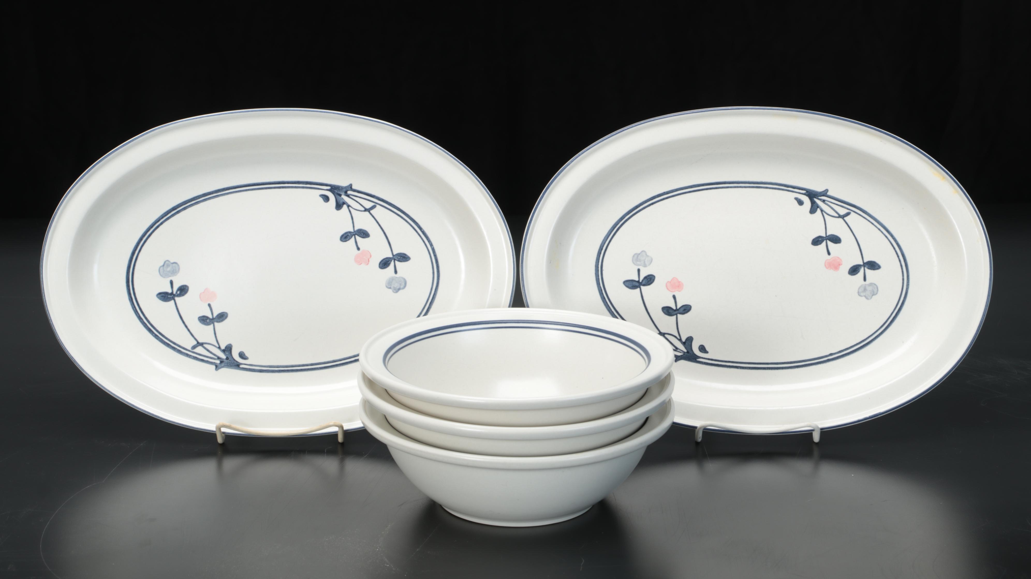 Pfaltzgraff "Windsong" Stoneware Tureen and Other Serveware