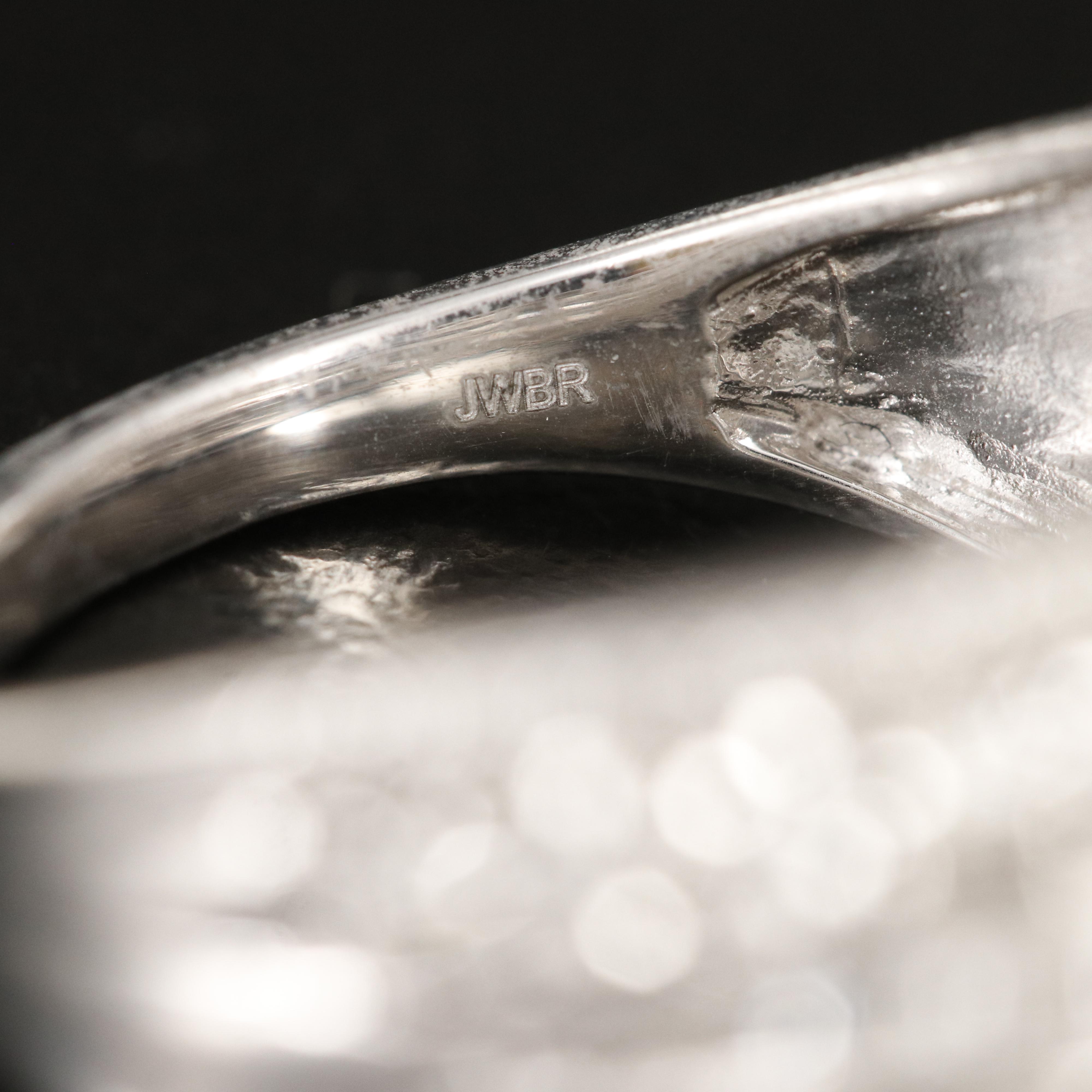 Sterling Diamond Crossover Band