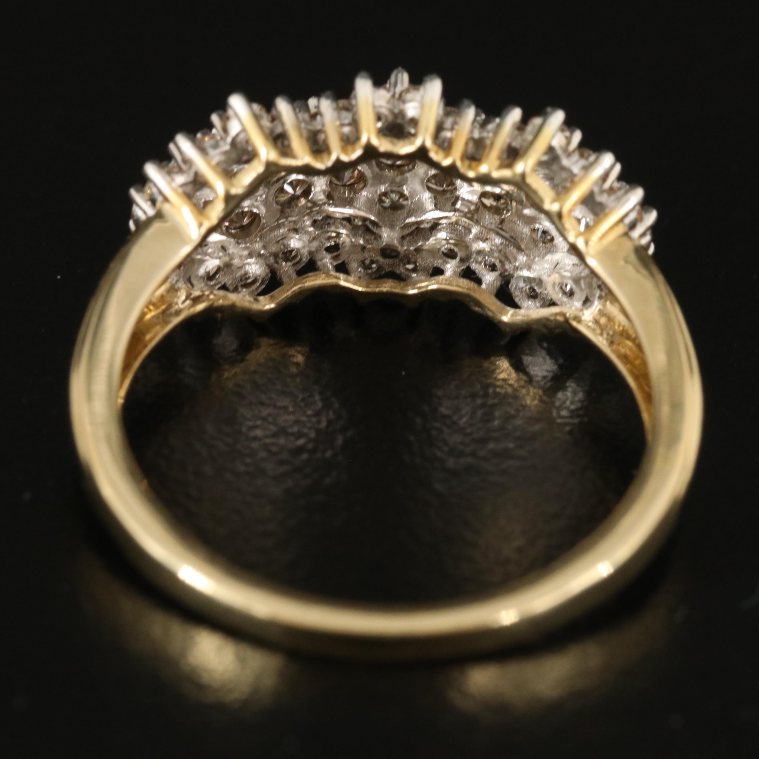 Sterling 1.02 CTW Diamond Ring