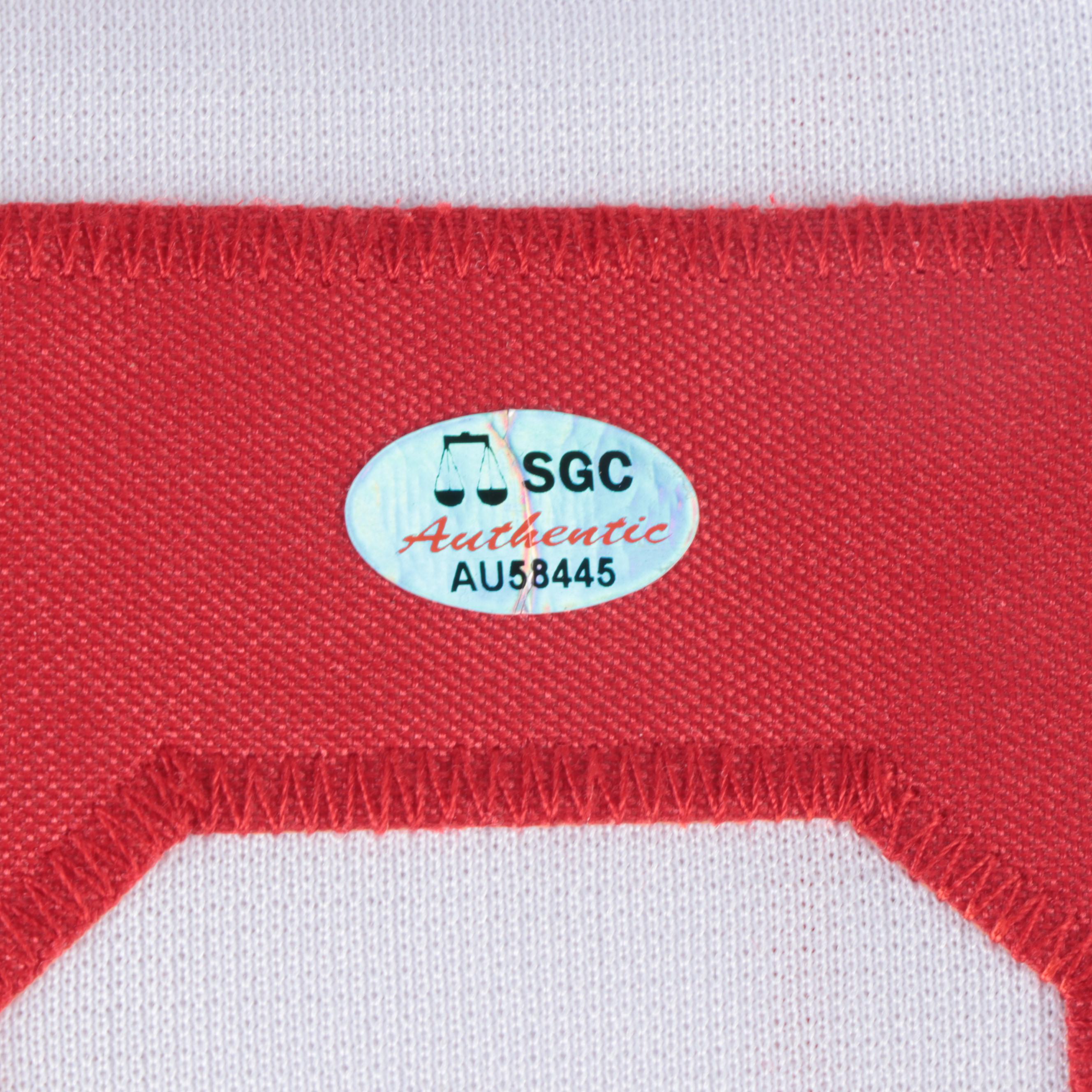 Cincinnati Reds Dave Concepcion Signed Career Stats Baseball Jersey