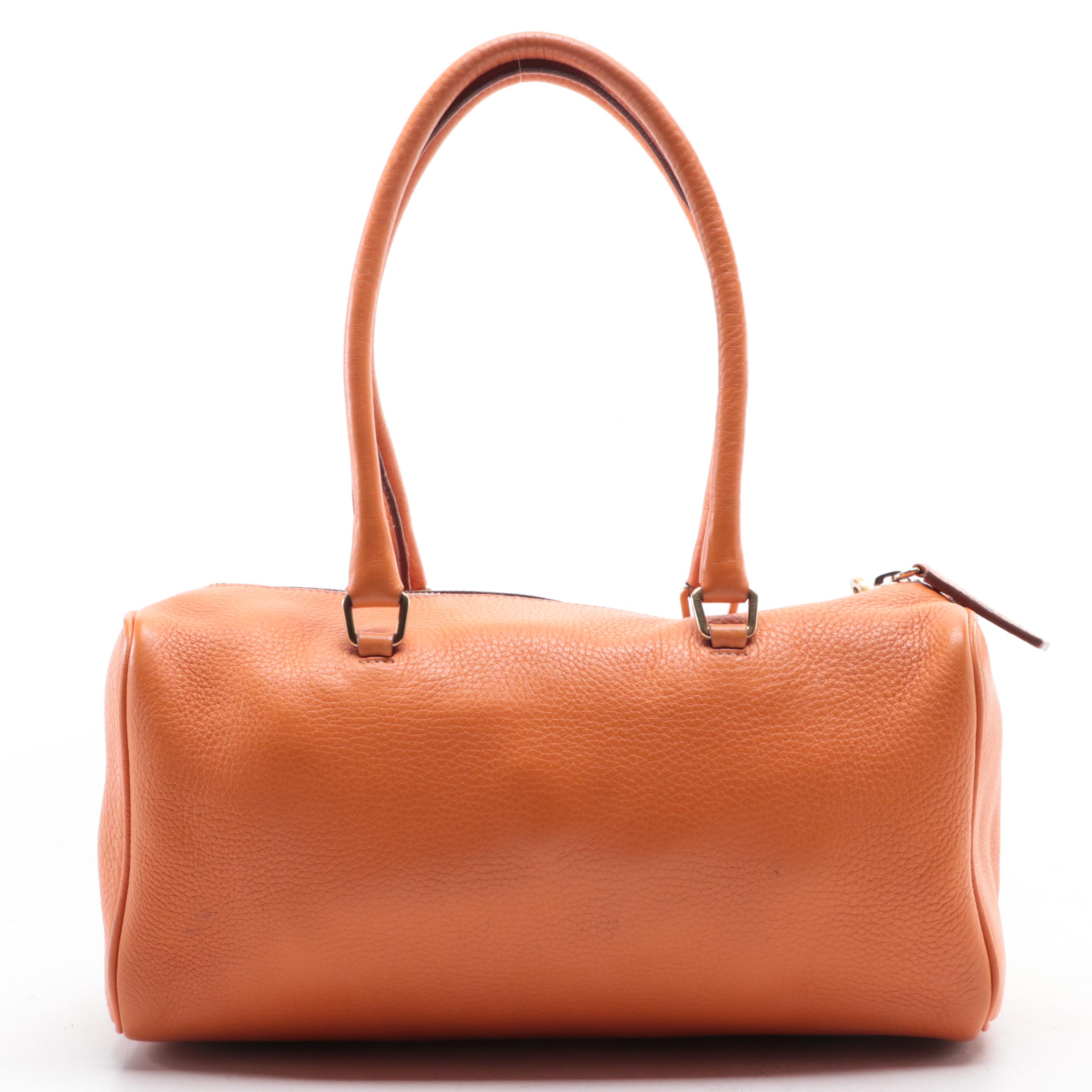 Prada Box Handbag in Daino Leather