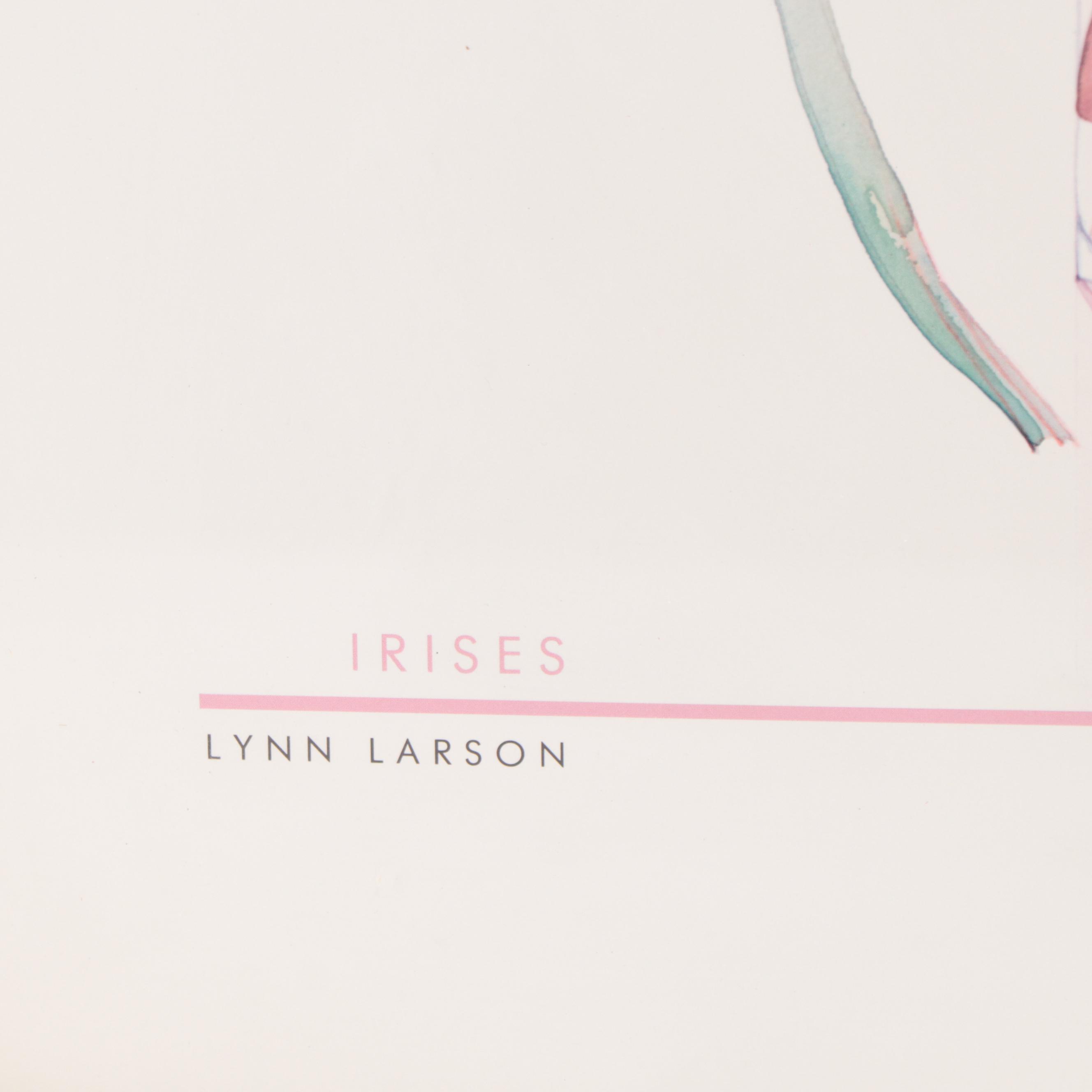 Lynn Larson Floral Offset Lithographs, 1993