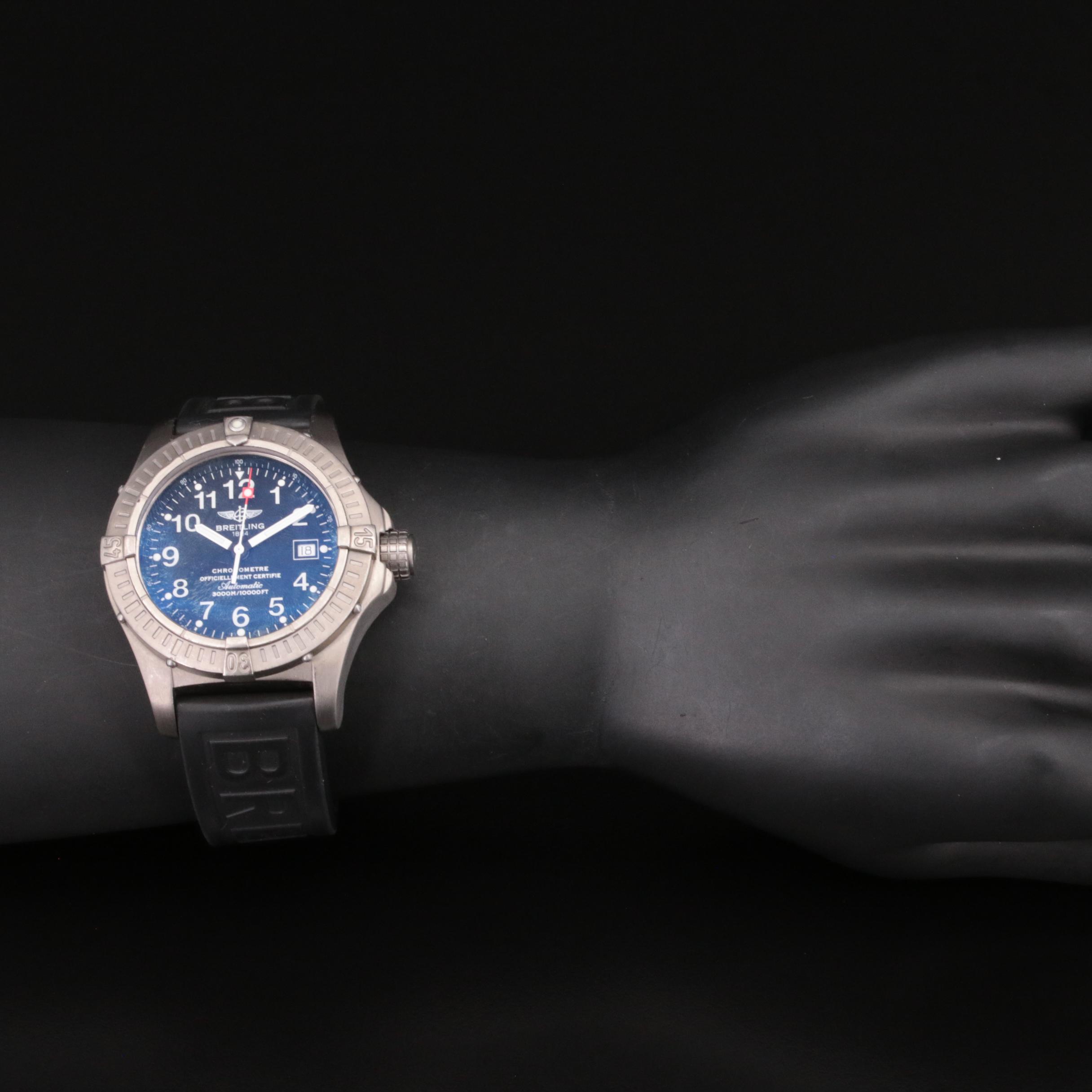 Breitling Avenger Seawolf Titanium Watch