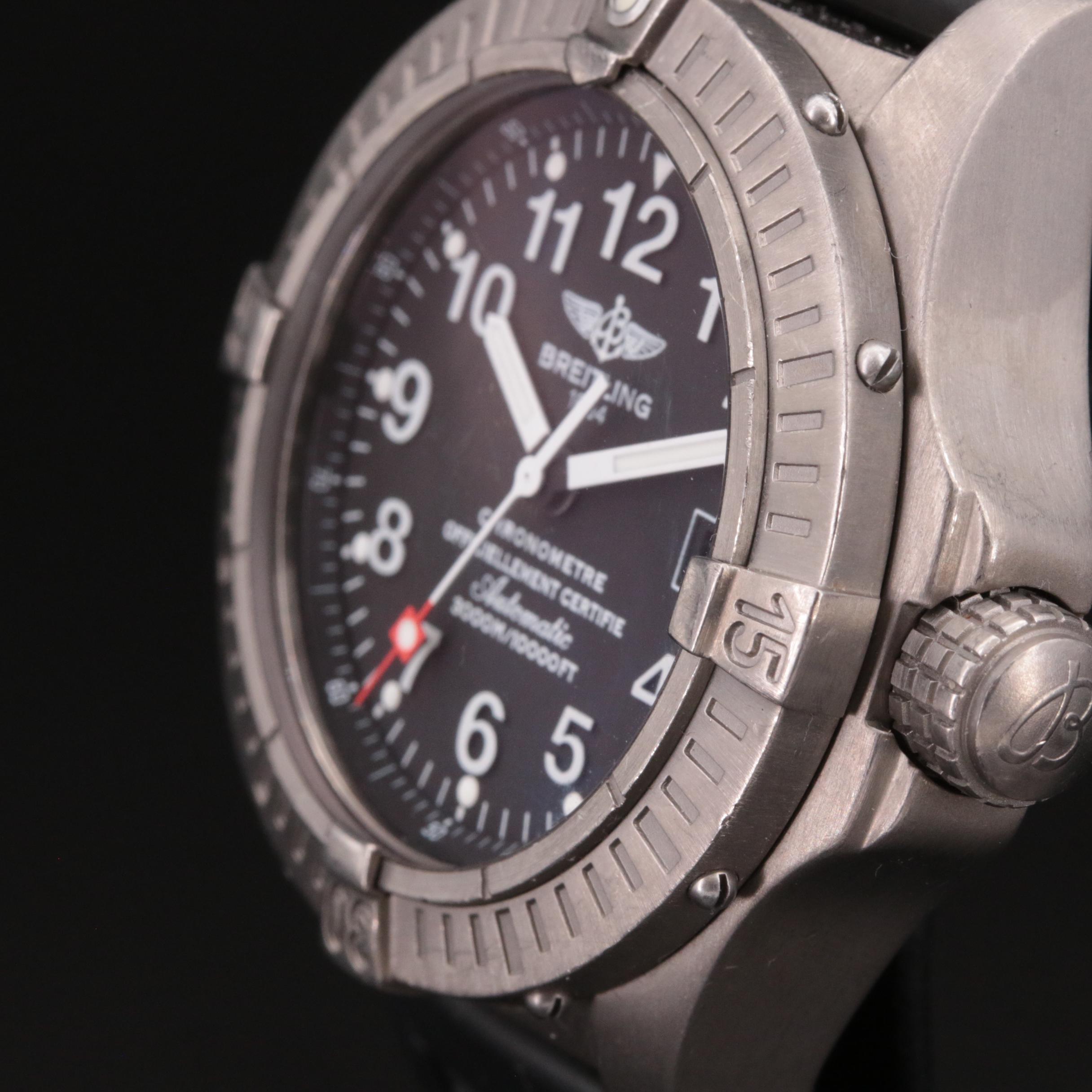 Breitling Avenger Seawolf Titanium Watch